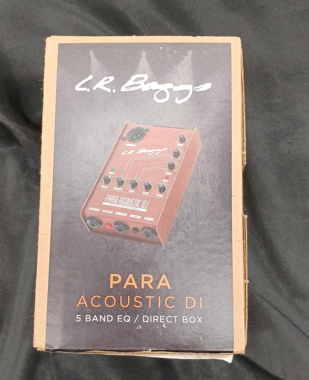 【未使用美品】L.R. Baggs PARA ACOUSTIC DI L.R. BAGGS|Para Acoustic D.I. アコギ用ダイレクトボッ|【ハードオフ