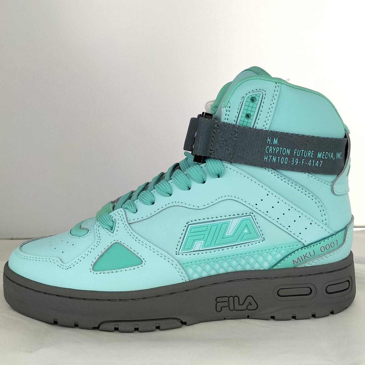 FILA初音ミク TERATACH 600 HI LIGHT BLUE/GRAY 初音ミク TERATACH 600 HI LIGHT BLUE/GREY （アクアブルー