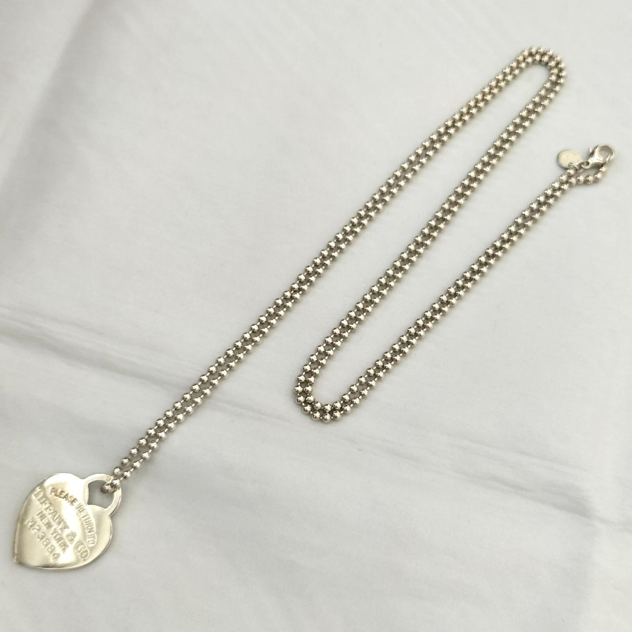 D868 極美品 リターントゥ ティファニー ペンダント ネックレス ハートタグ ティファニー TIFFANY&CO. リターントゥティファニー RTT ハート