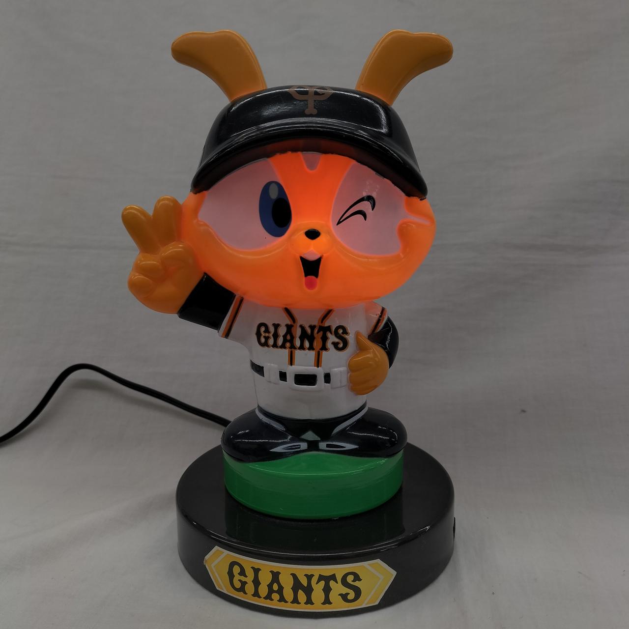 顔部分が点灯します