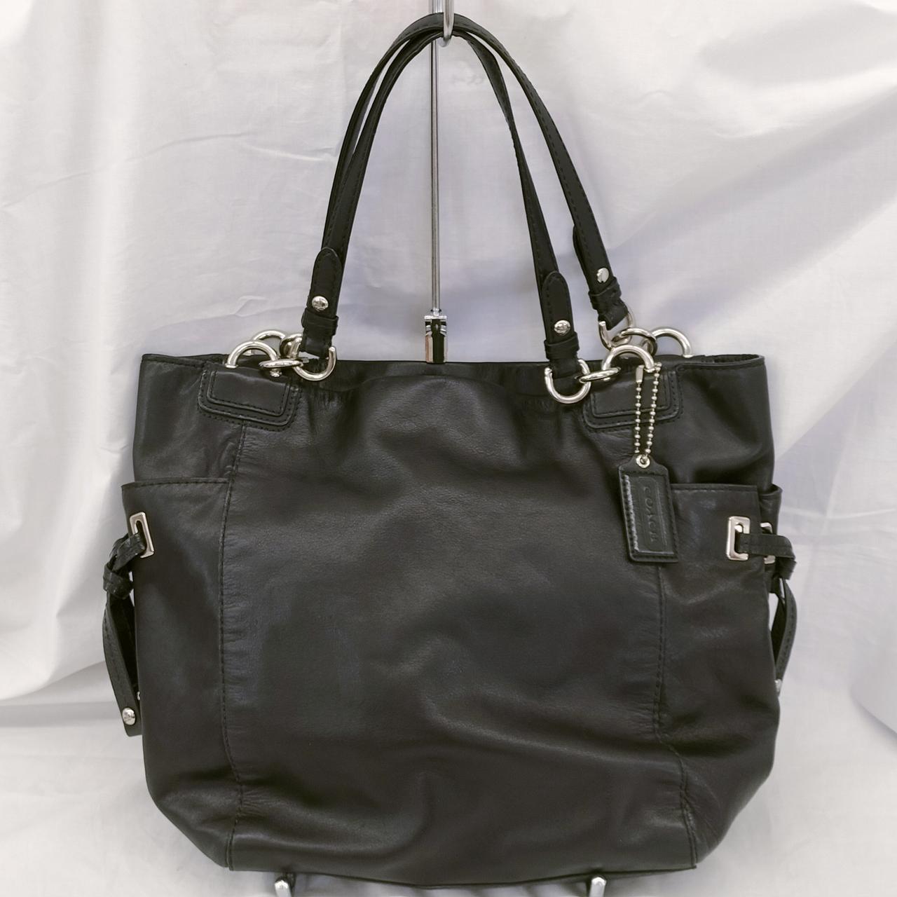 COACHグラブタンレザートートバック