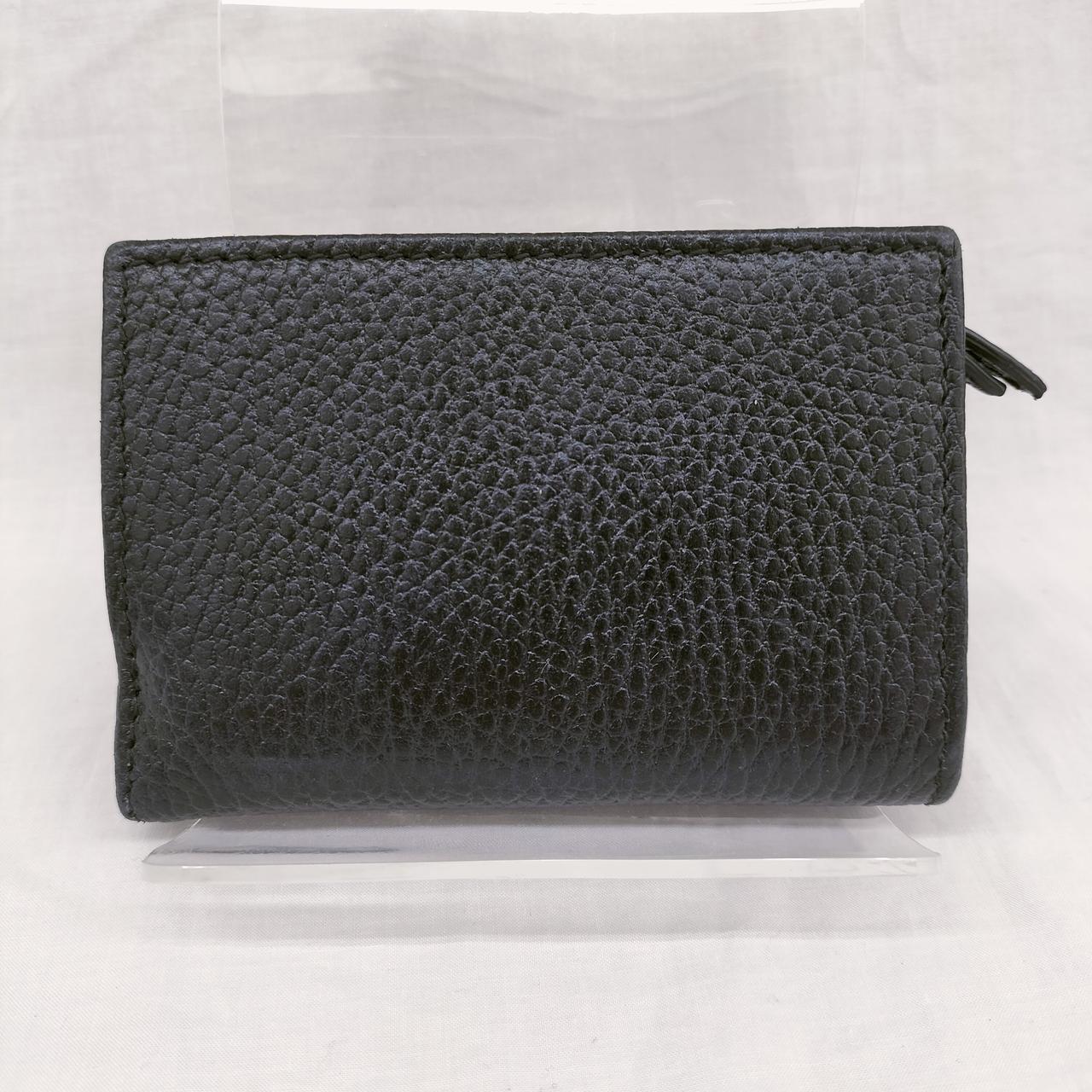 箱付き未使用品✨️　パオログッチ　ビンテージ　がまぐち　エナメル　折り財布　黒 箱付き未使用品✨️ パオログッチ ビンテージ スクエアG