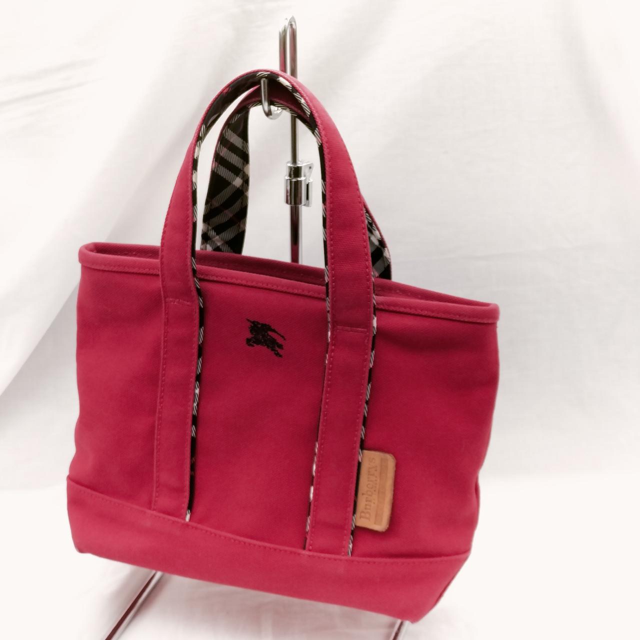 BURBERRY　キャンバストートバッグ Burberry バーバリー キャンバストートバック トートバッグ 袋