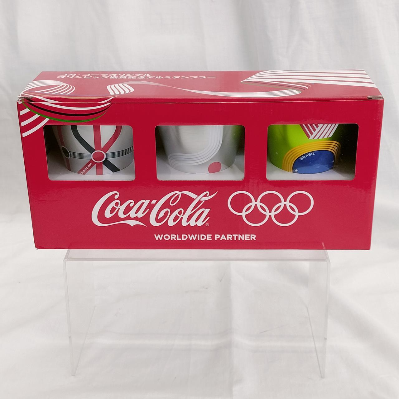 【新品・未使用】10箱　コカコーラオリジナル　オリンピック記念タンブラー非売品 新品・未使用】10箱 コカコーラオリジナル オリンピック記念