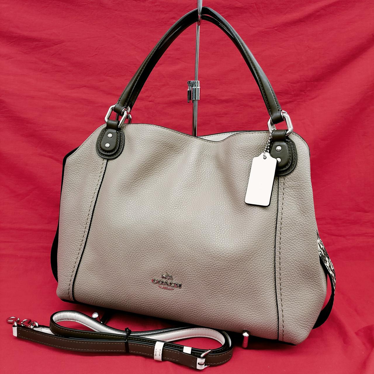 COACHショルダー付トートバッグ