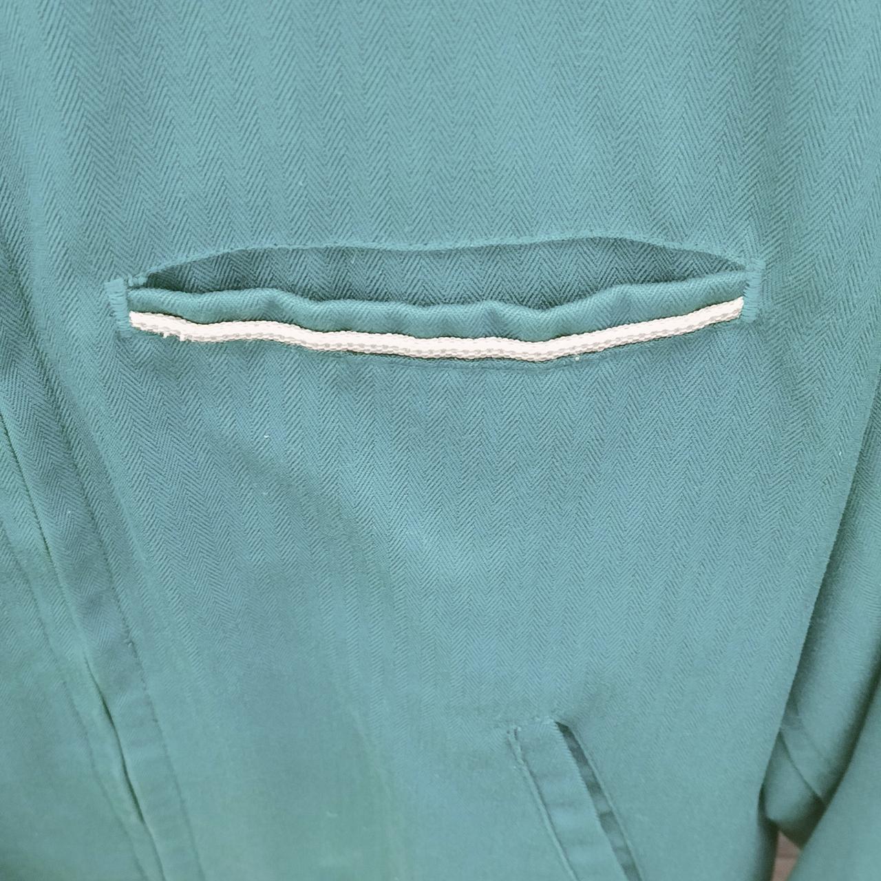 左胸、ポケット部分です