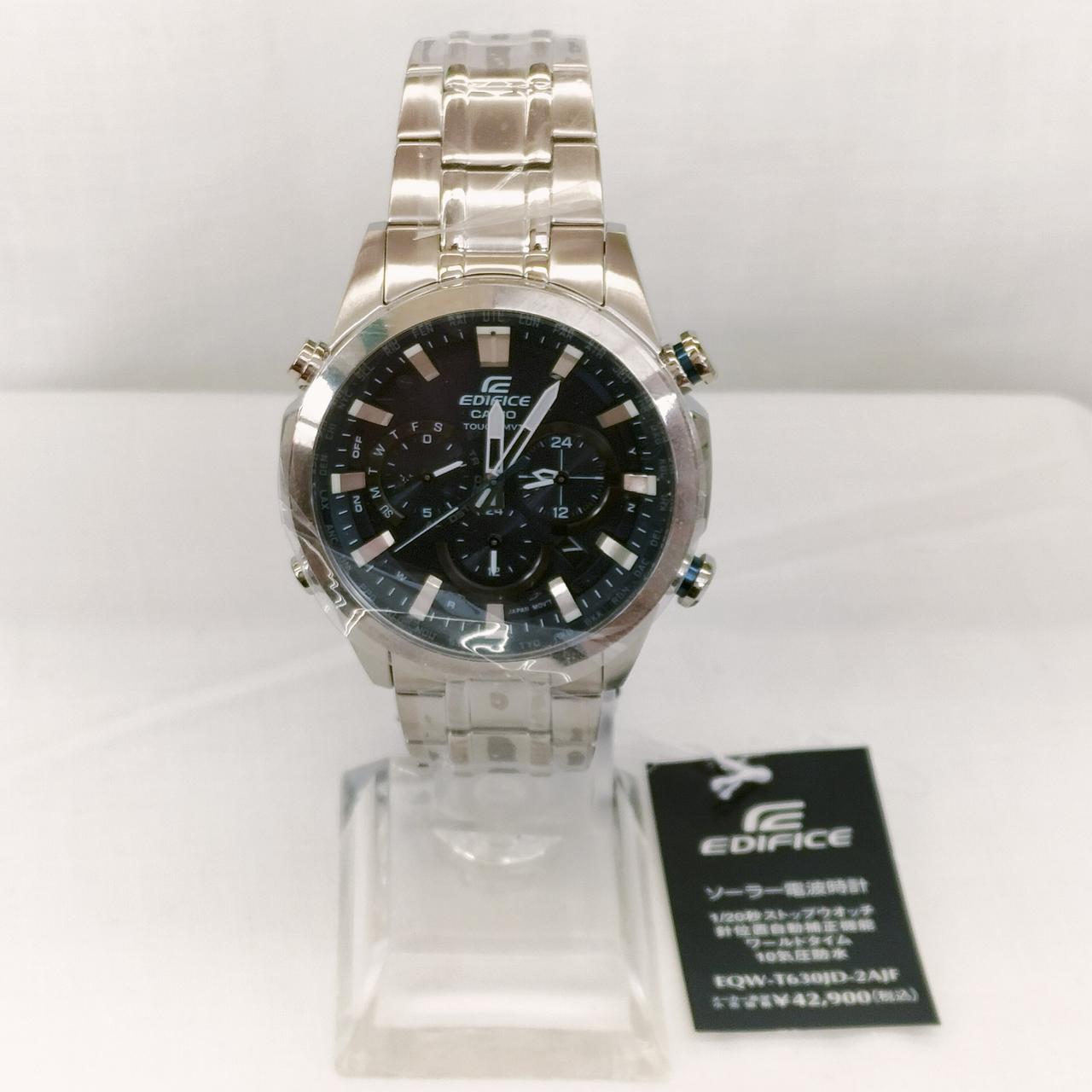 CASIO ソーラー電波時計  未使用品