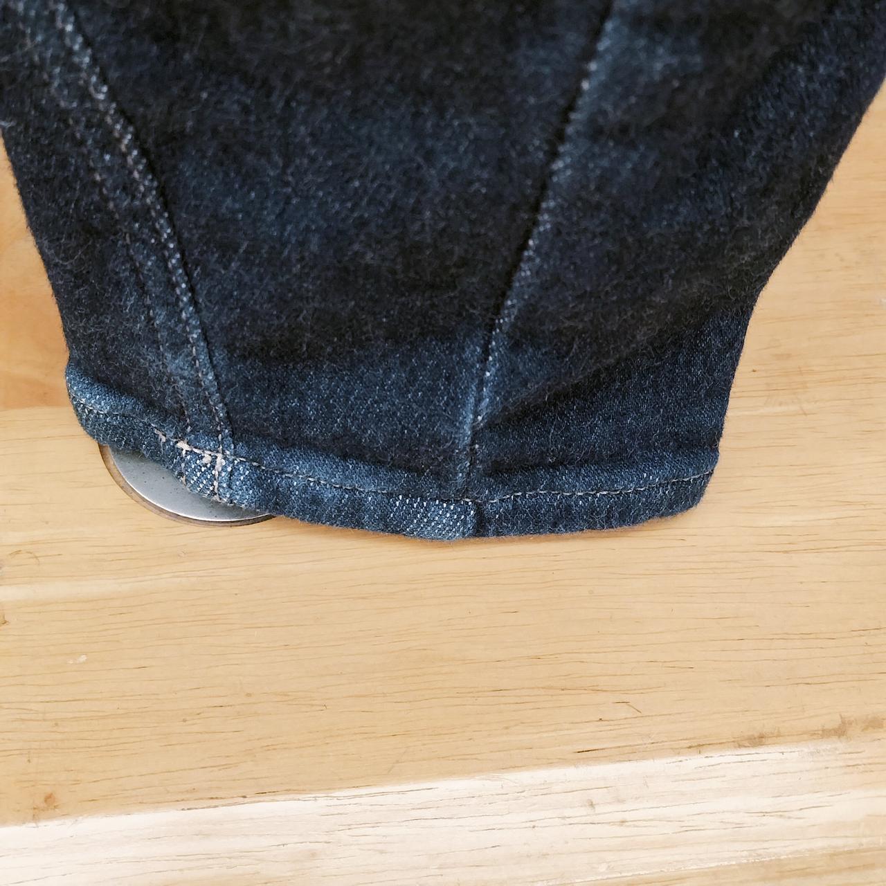 右裏面→裾部分の状態