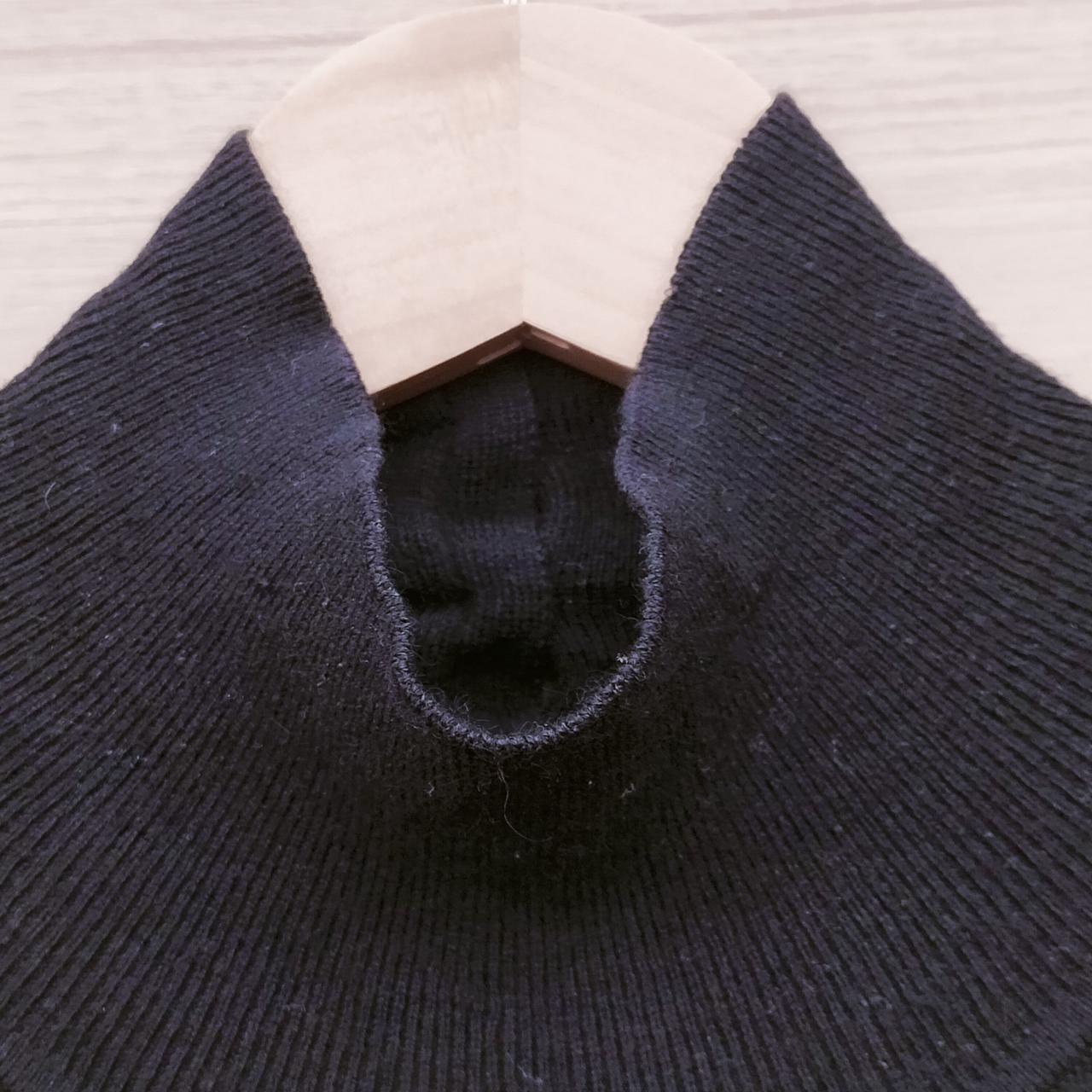 襟元部分の状態です。