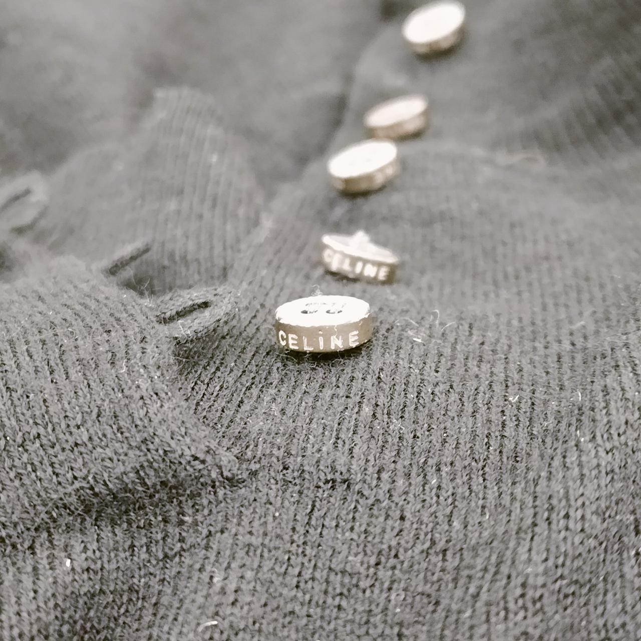 ボタン、一つ一つにCELINE刻印有り