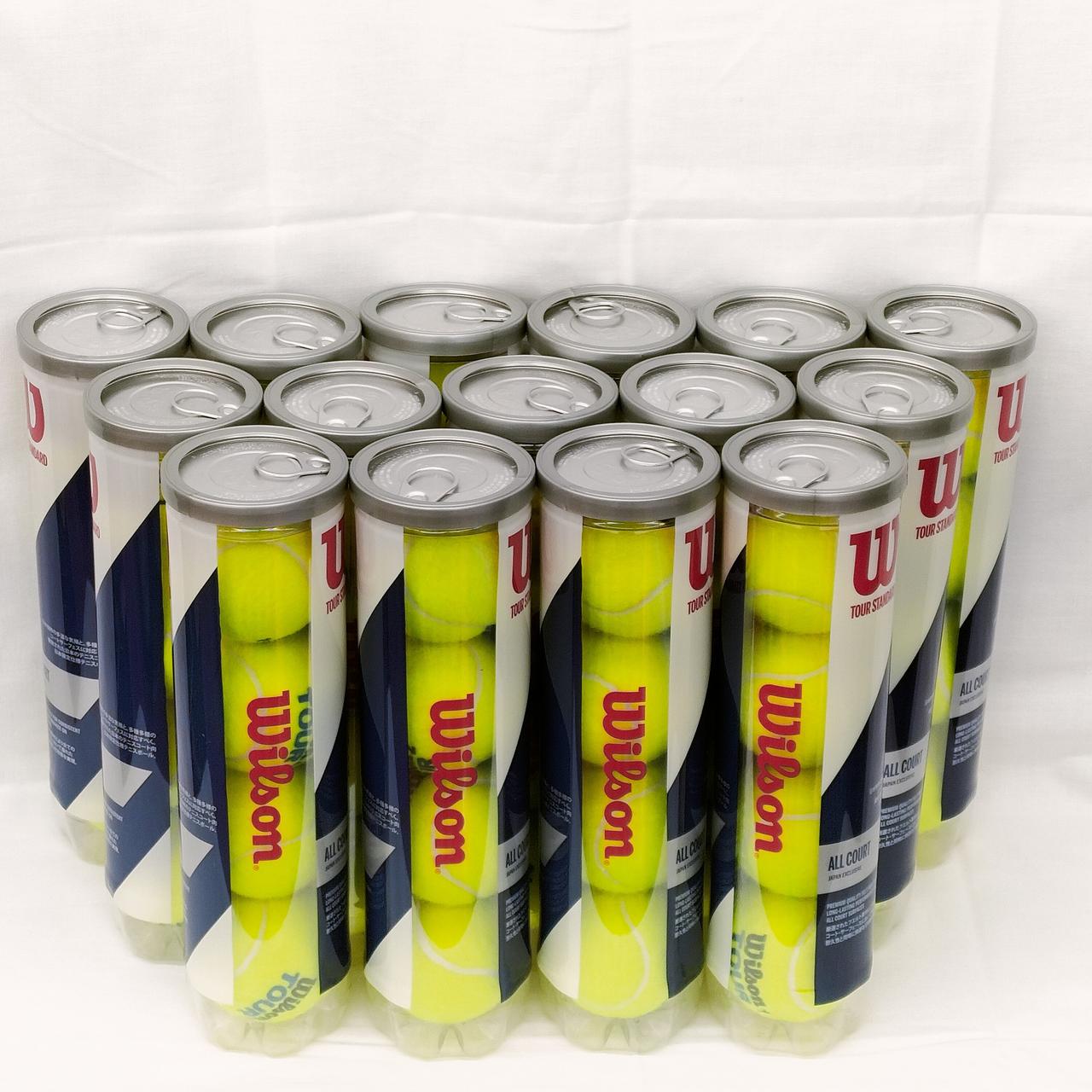 Wilsonテニスボール4個入✕15本