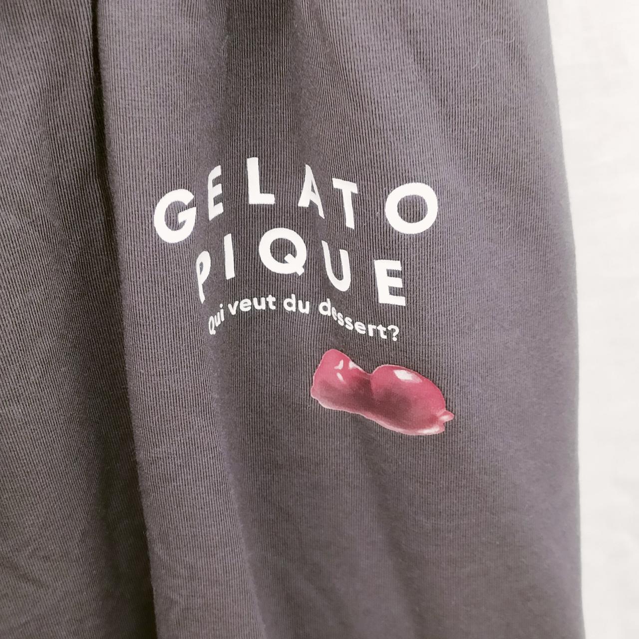Gelatopiqueのロゴプリント
