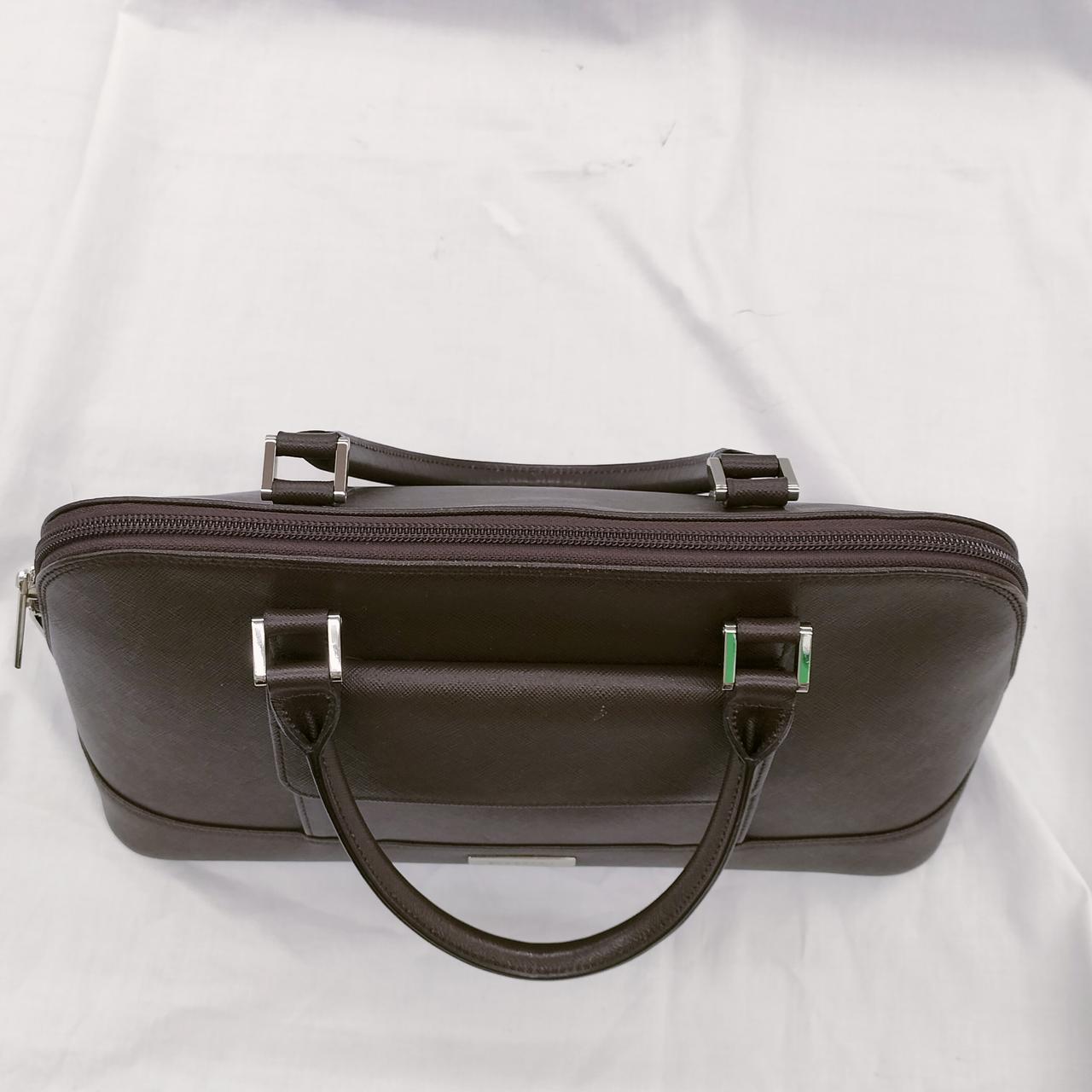 バーバリー(BURBERRY)|サフィアーノレザーノバチェックハンドバッグ