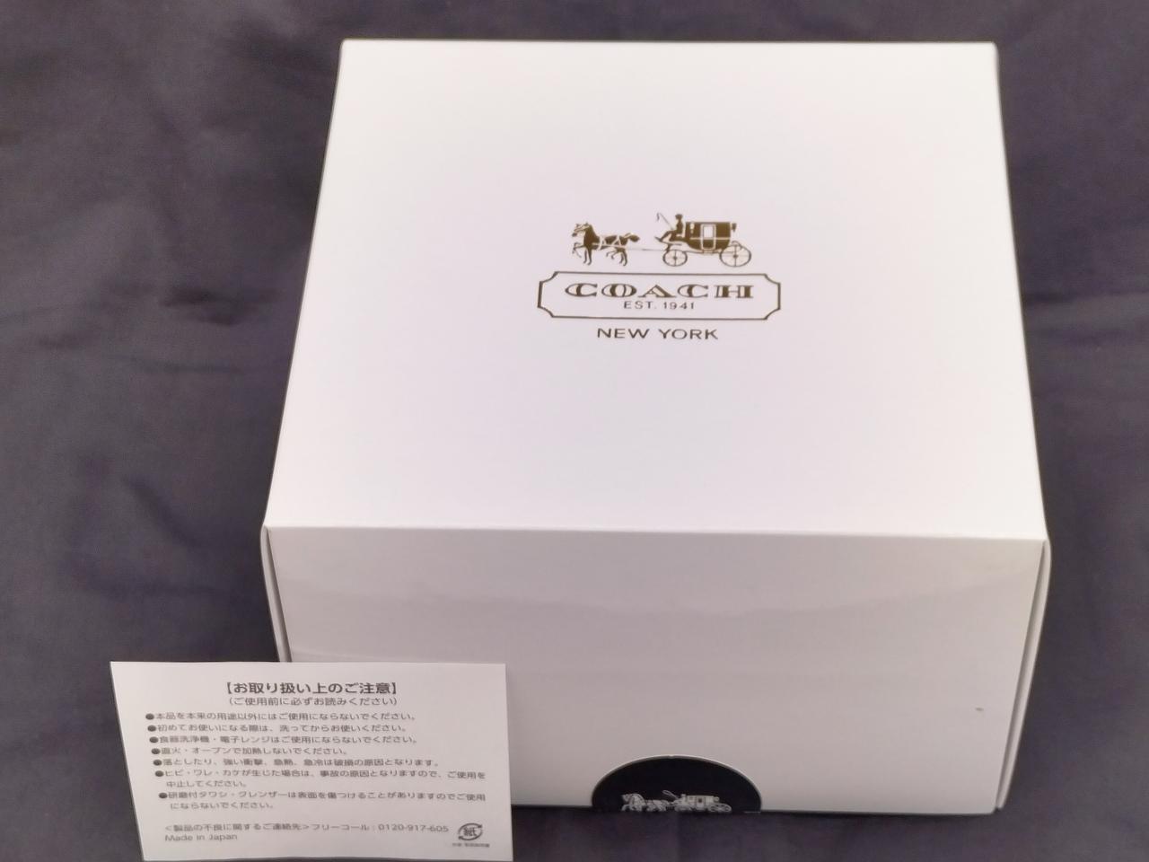 専用化粧箱・お取り扱い上の注意紙付