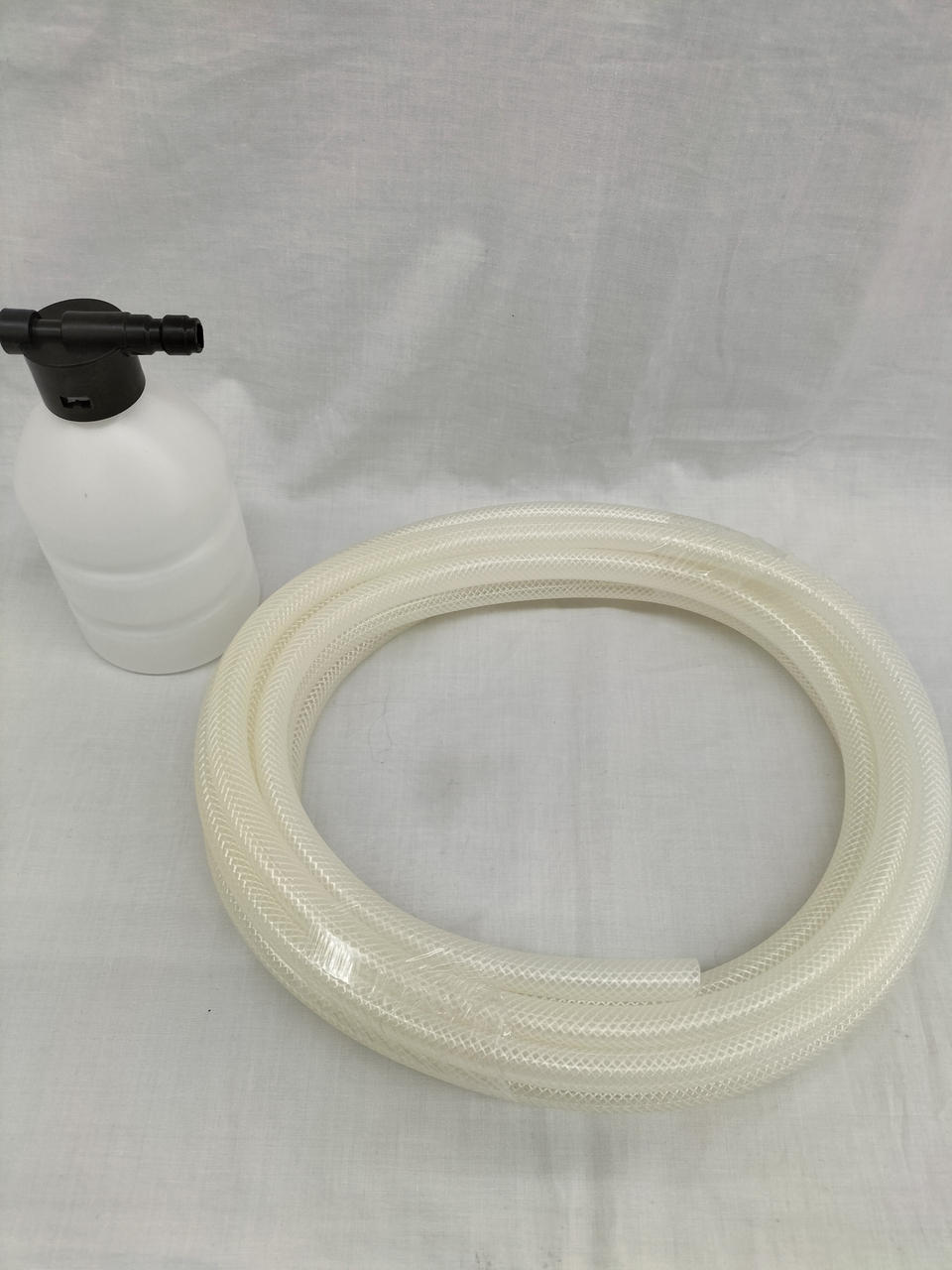 耐圧ホース(約5ｍ)、泡用ボトル