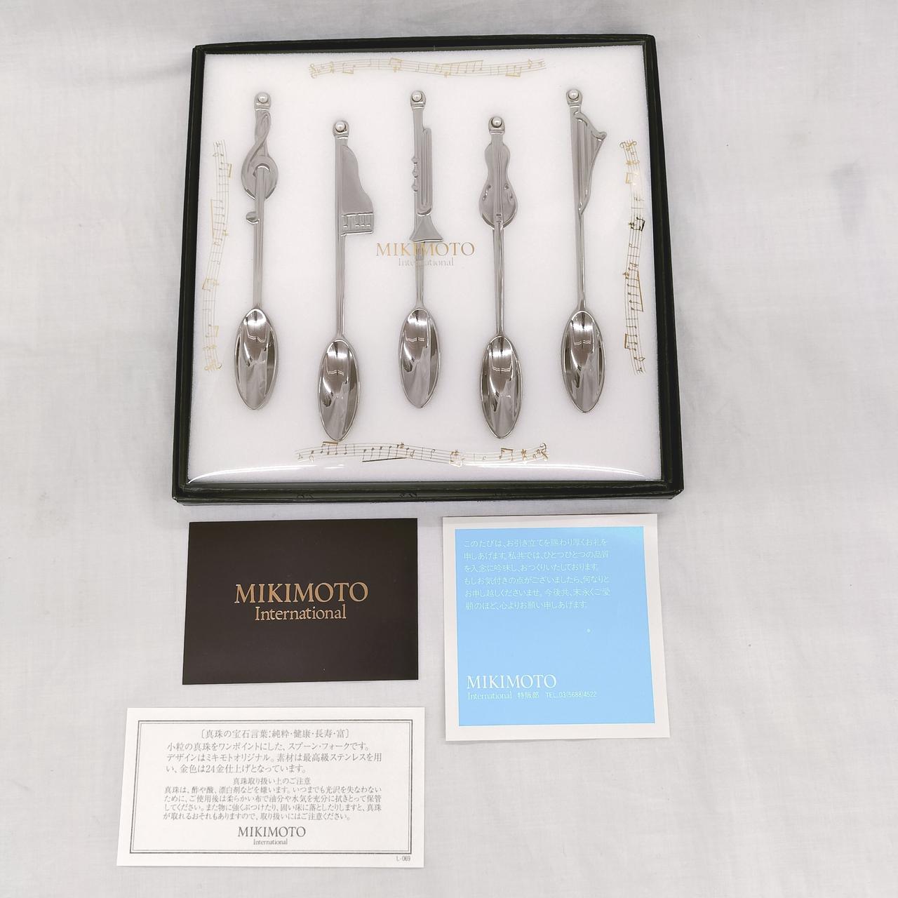 MIKIMOTO　カトラリーセット Amazon.co.jp: MIKIMOTO ミキモト カトラリー セット シルバー