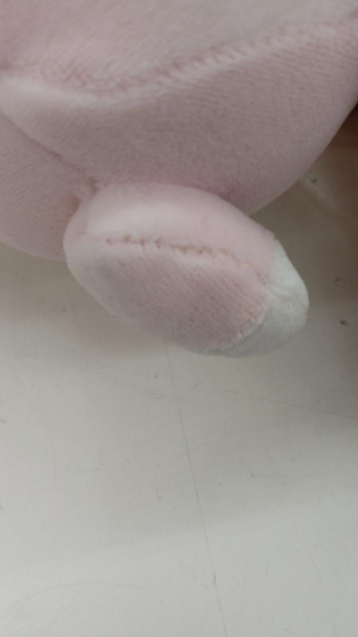 縫合の薄い所が何ヵ所かあります。