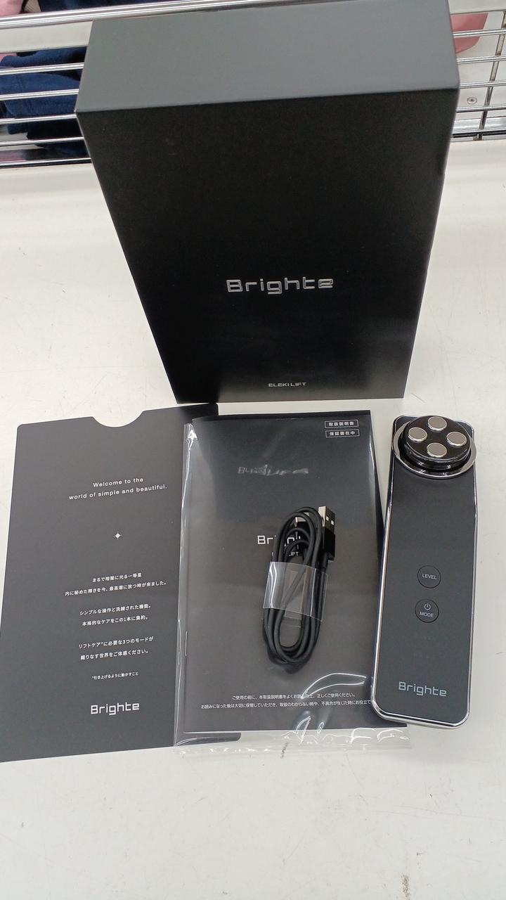 Brightes 美顔器 ブラック BRIGHTE|美顔器|【ハードオフ公式通販】オフモール|2031340000030402