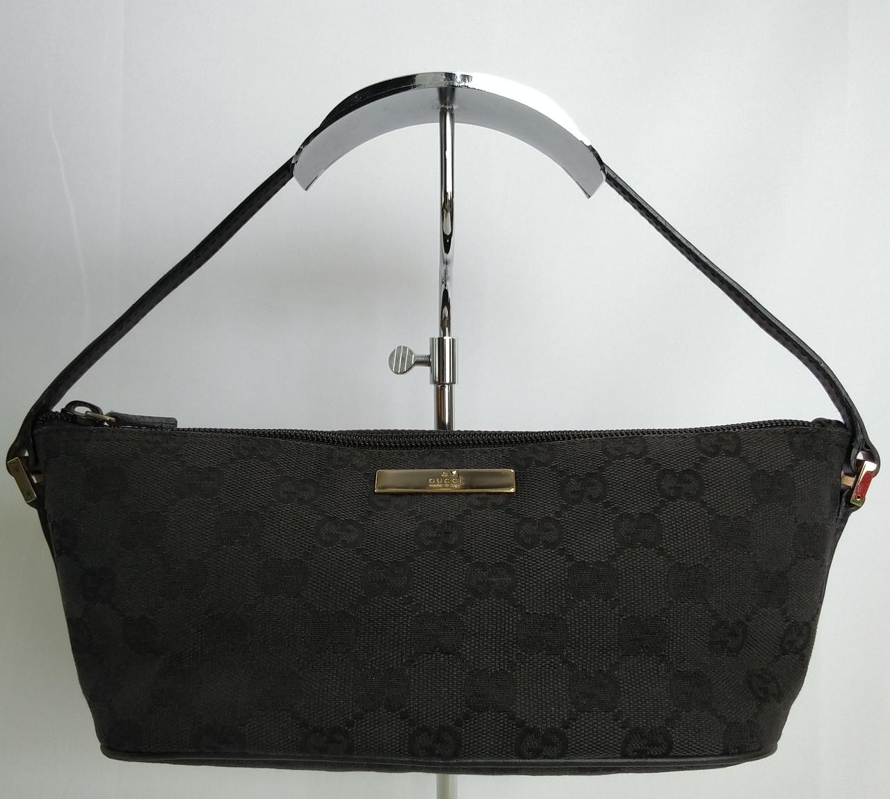本物 ■グッチ■ GG キャンバス レザー ショルダーバッグ アクセサリーポーチ グッチ(GUCCI)|GGキャンバス アクセサリーポーチ|【ハードオフ公式通販