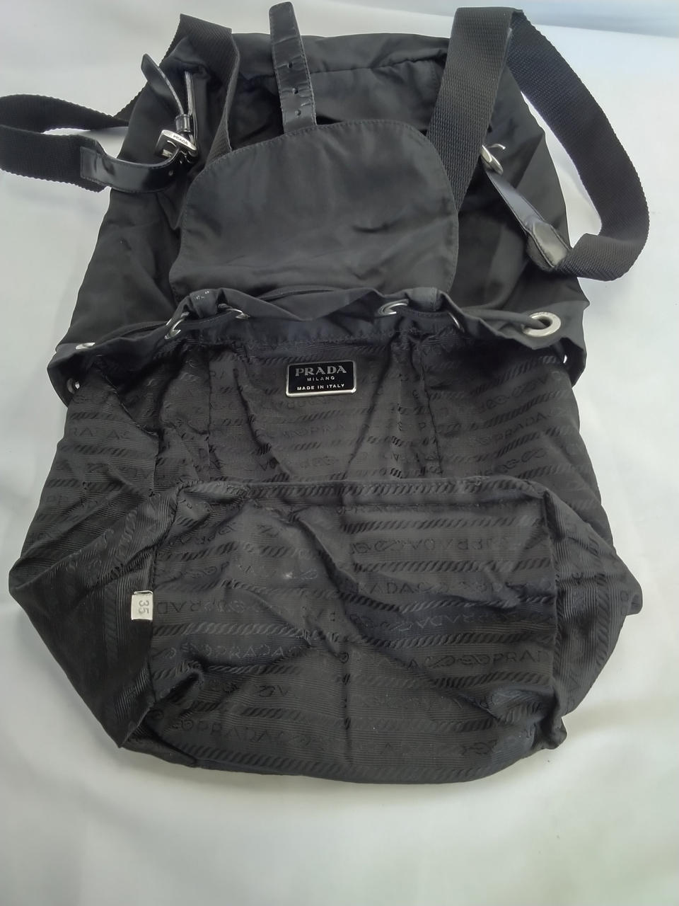 内側の生地を裏っ返しにしました