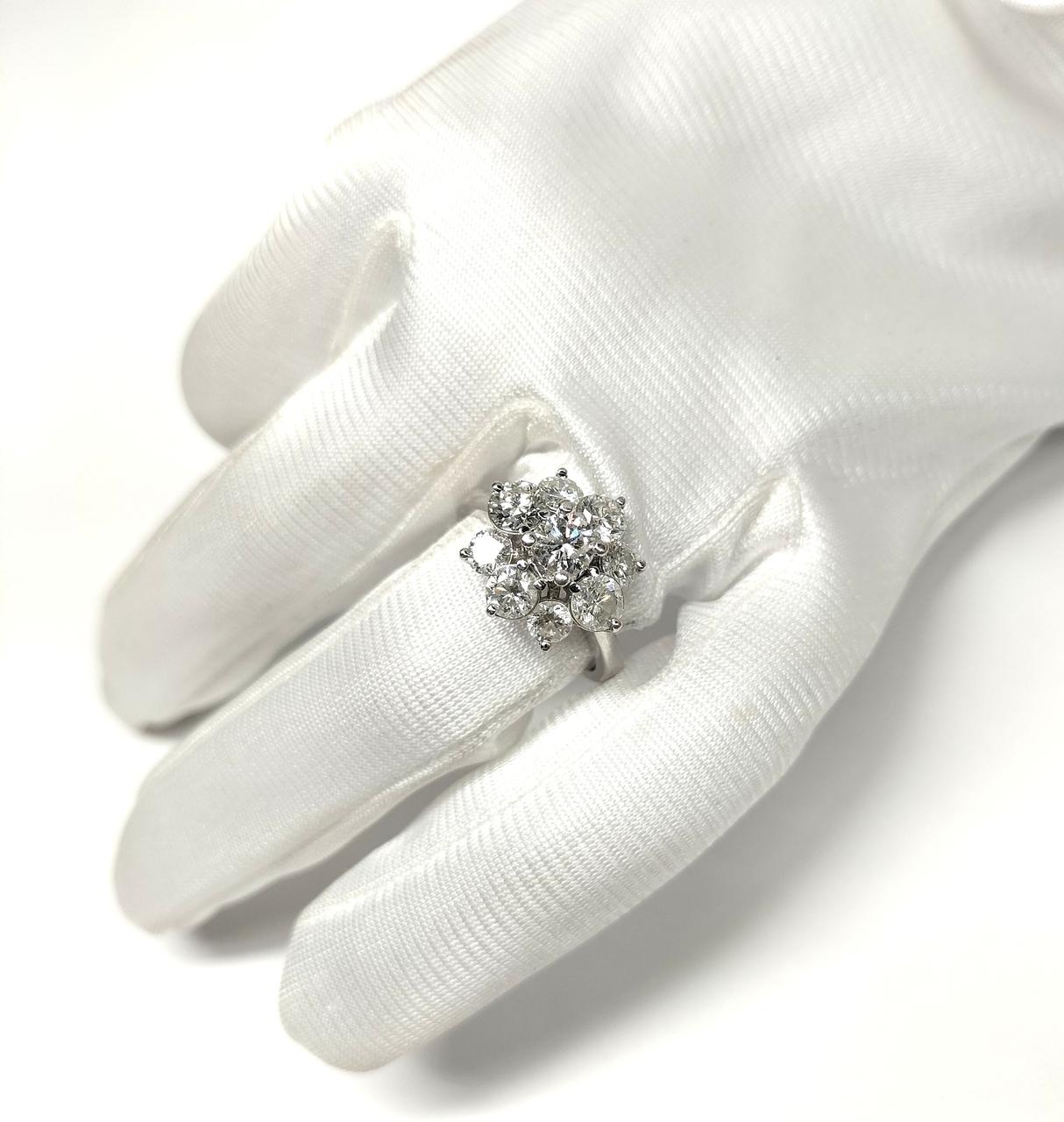 44:ダイヤモンドデザインリング【値下げ】 D-IF オーバルシェイプ ダイヤモンドリング D 0.40ct 0.12ct