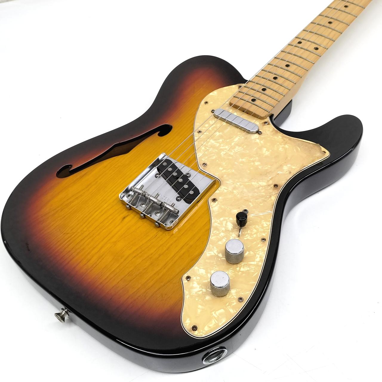 ピックガード日焼け