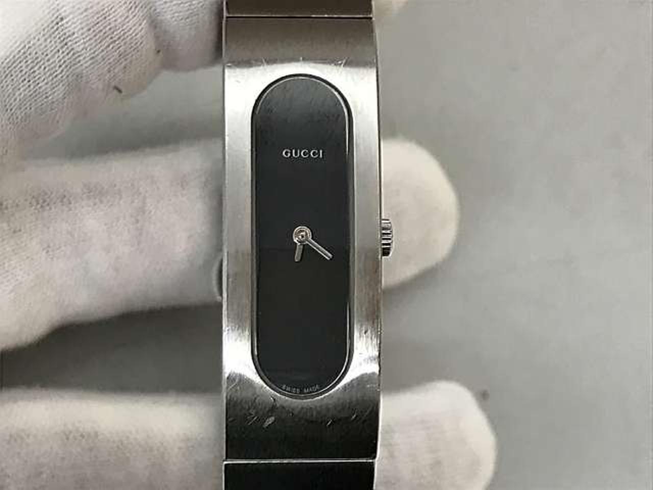 専用Gucci バングルウォッチ 美品 GUCCI グッチ バングルウォッチ スクエア レディース 腕時計