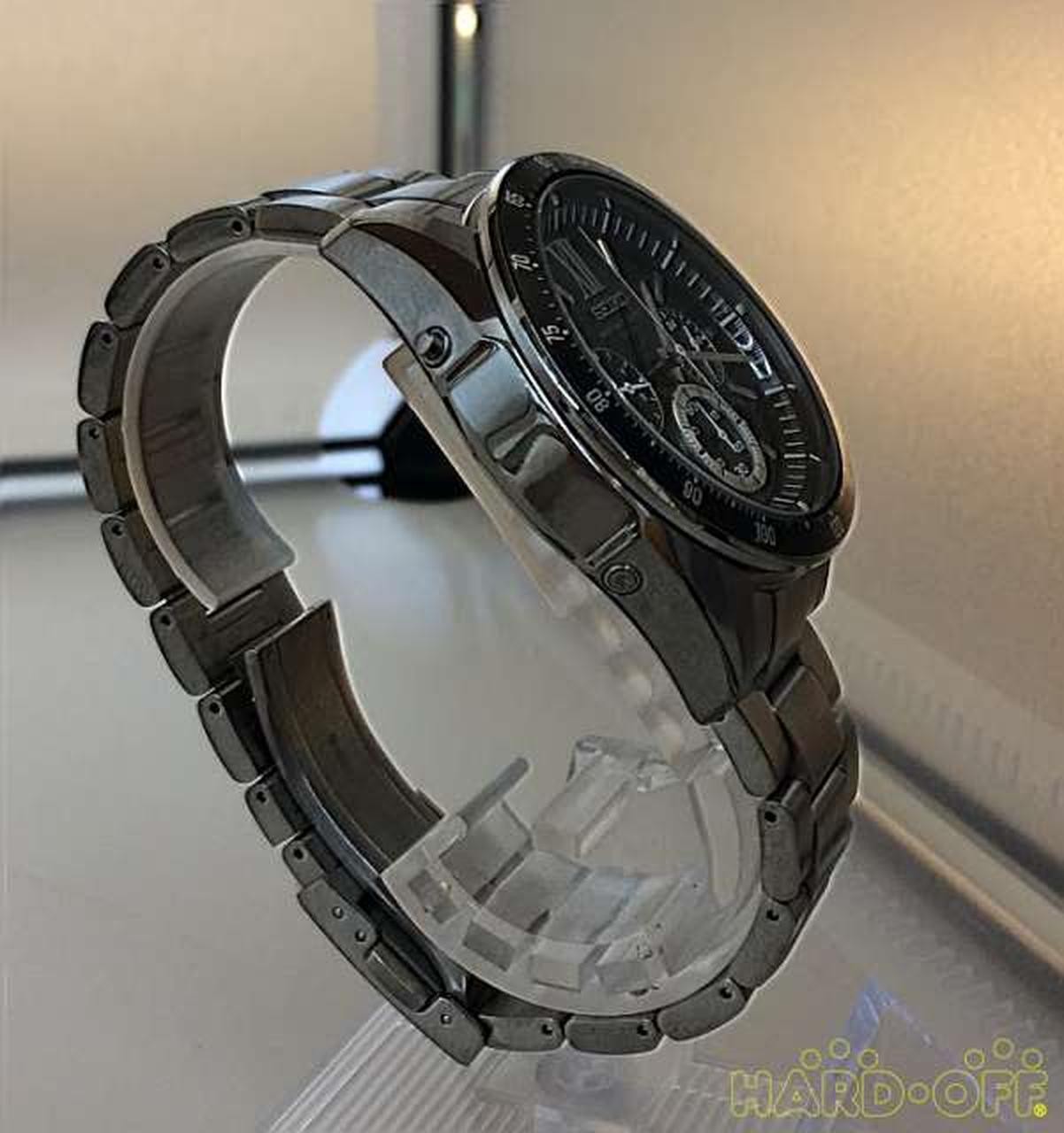 BRIGHTZ　ソーラー電波 クロノグラフΩ 腕時計・ジュエリー メンズ