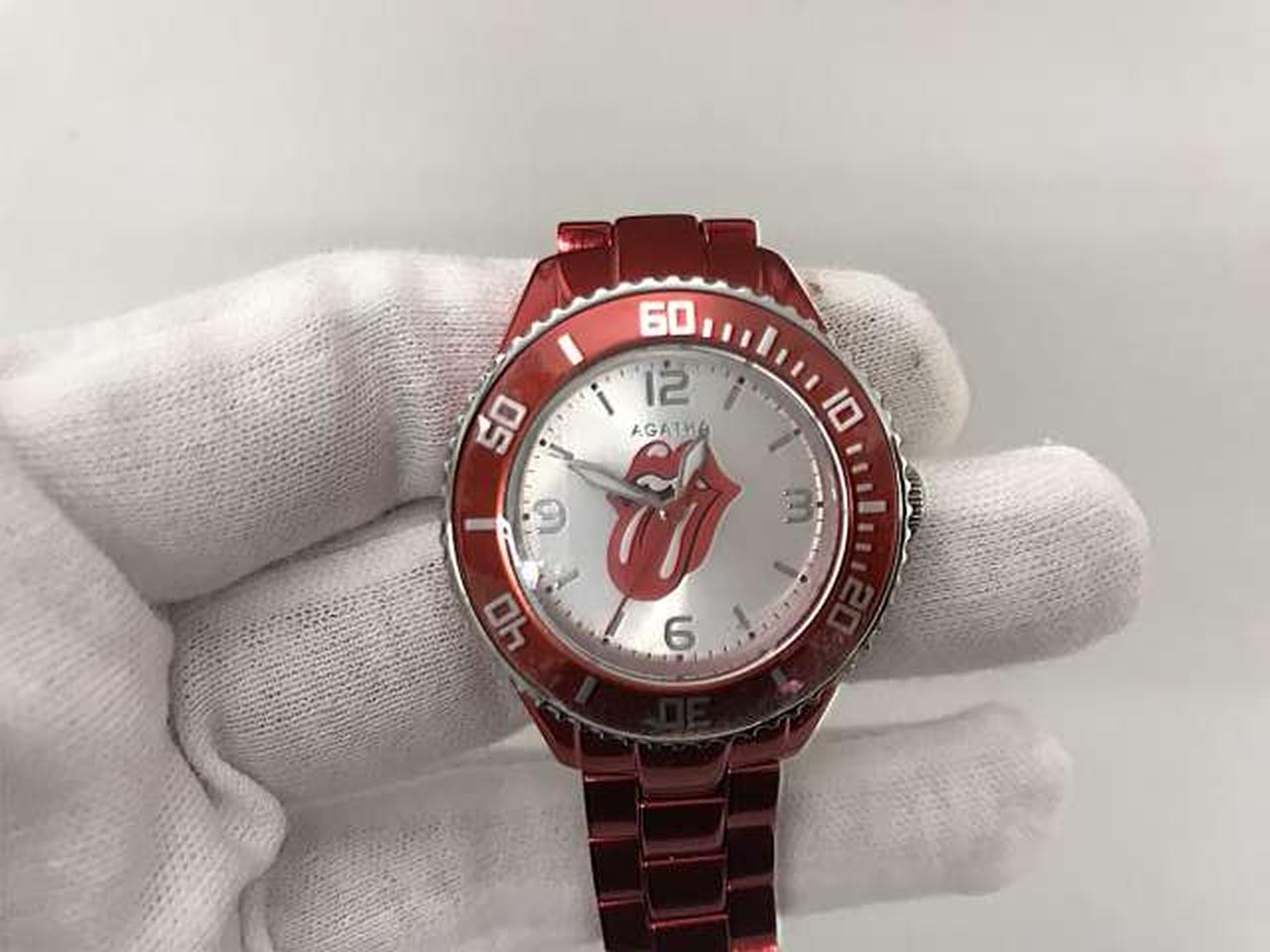 アガタ♥The Rolling Stonesコラボウォッチ 未使用級 AGATHA 限定品