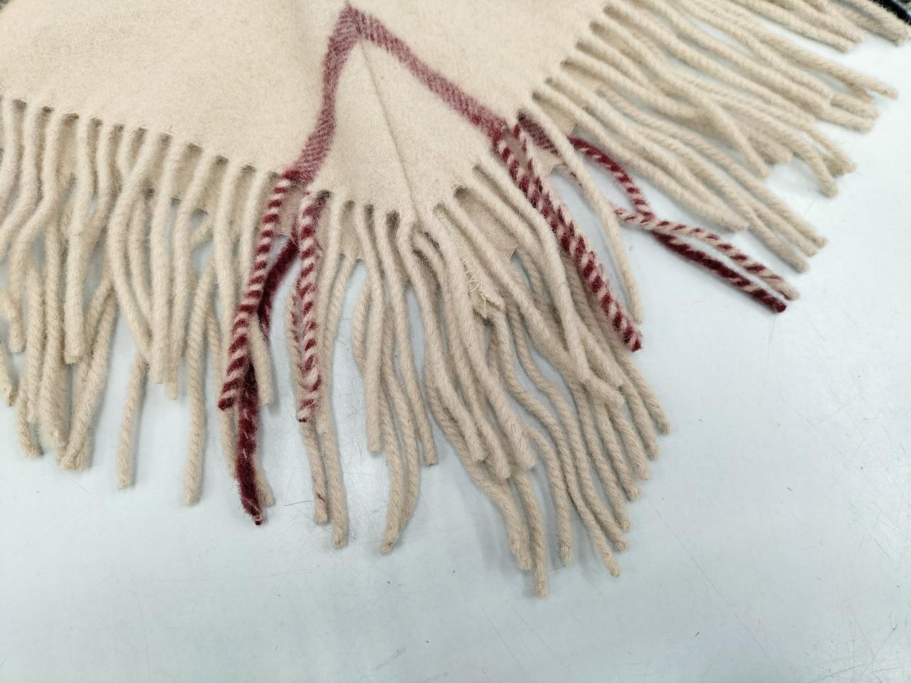 BURBERRY 型番：チェック柄 ポンチョ