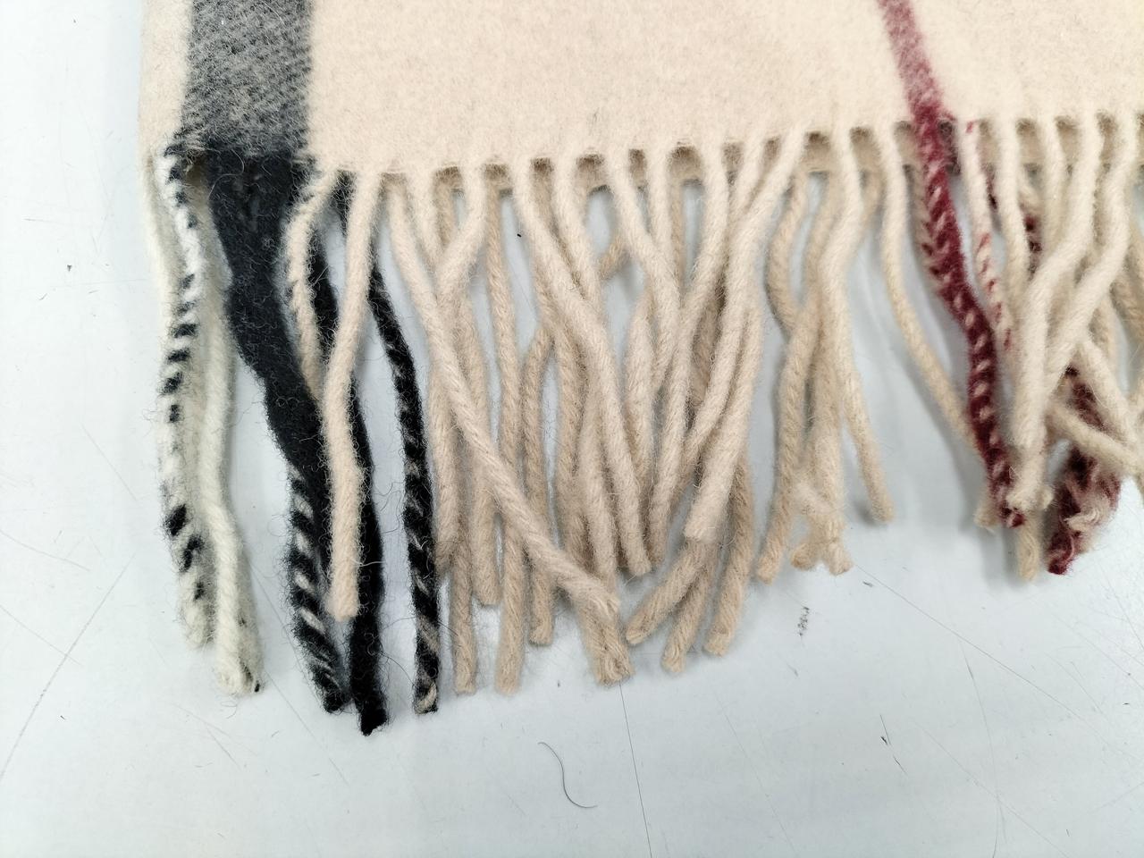 BURBERRY 型番：チェック柄 ポンチョ