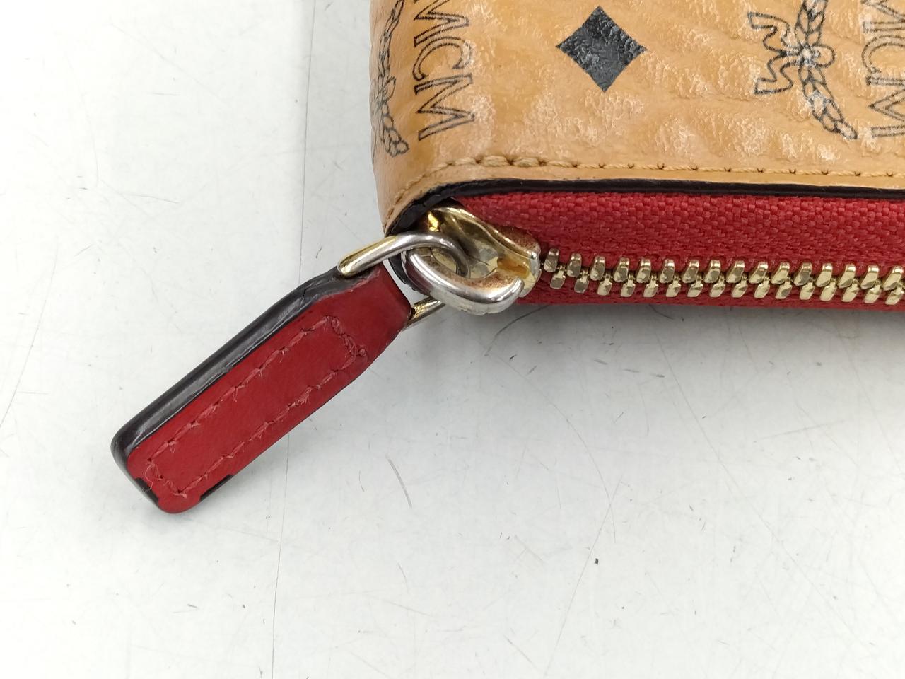 新品・未使用✨MCM レザー シボ革 モノグラム柄 ラウンドファスナー 長財布 MCM|ラウンドファスナー長財布|HARDOFFオフモール（オフモ