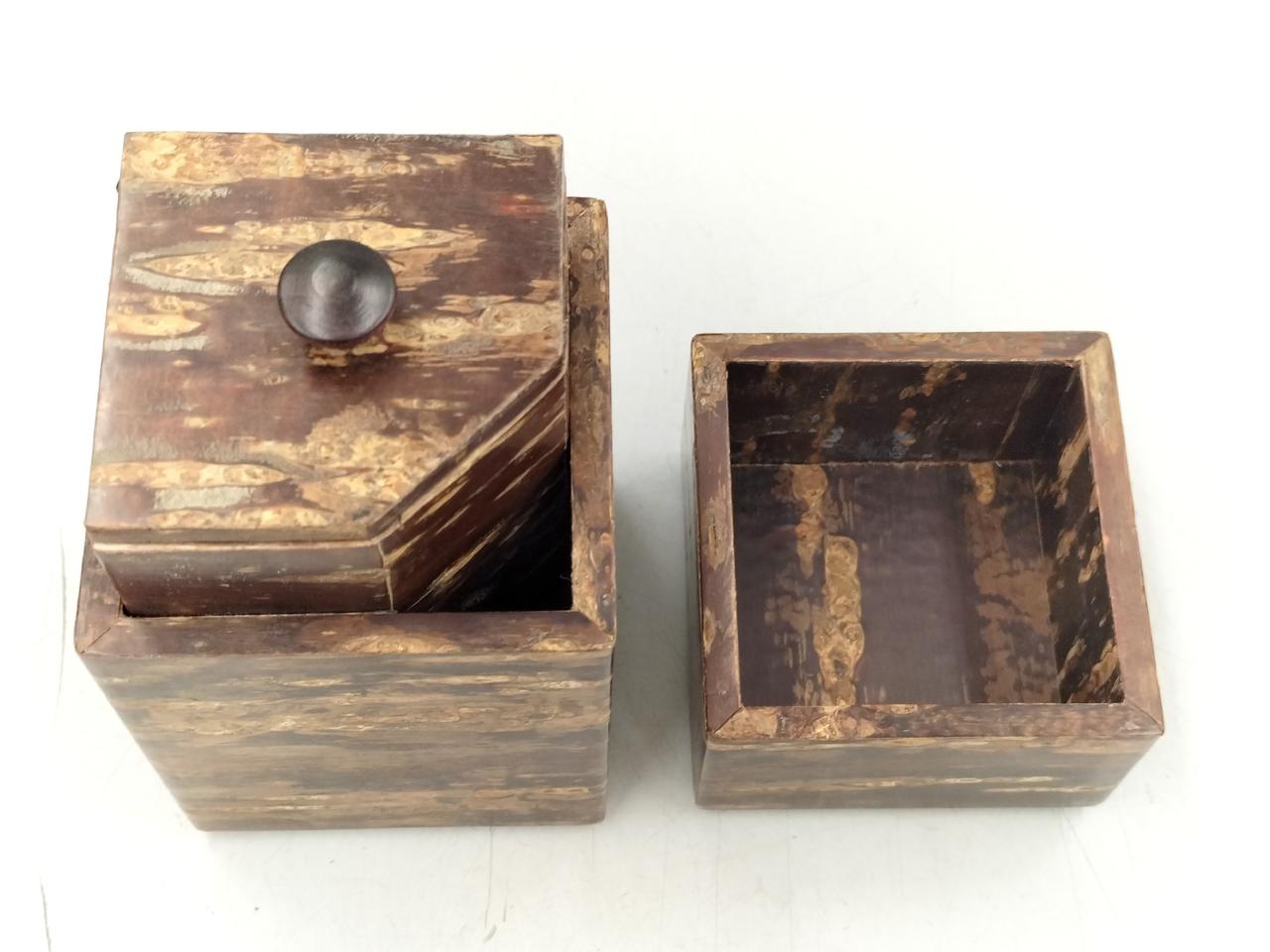 2556 桜皮細工　硯箱1客　引き出し1客　茶筒1客 2556 桜皮細工 硯箱1客 引き出し1客 茶筒1客 2025年最新】