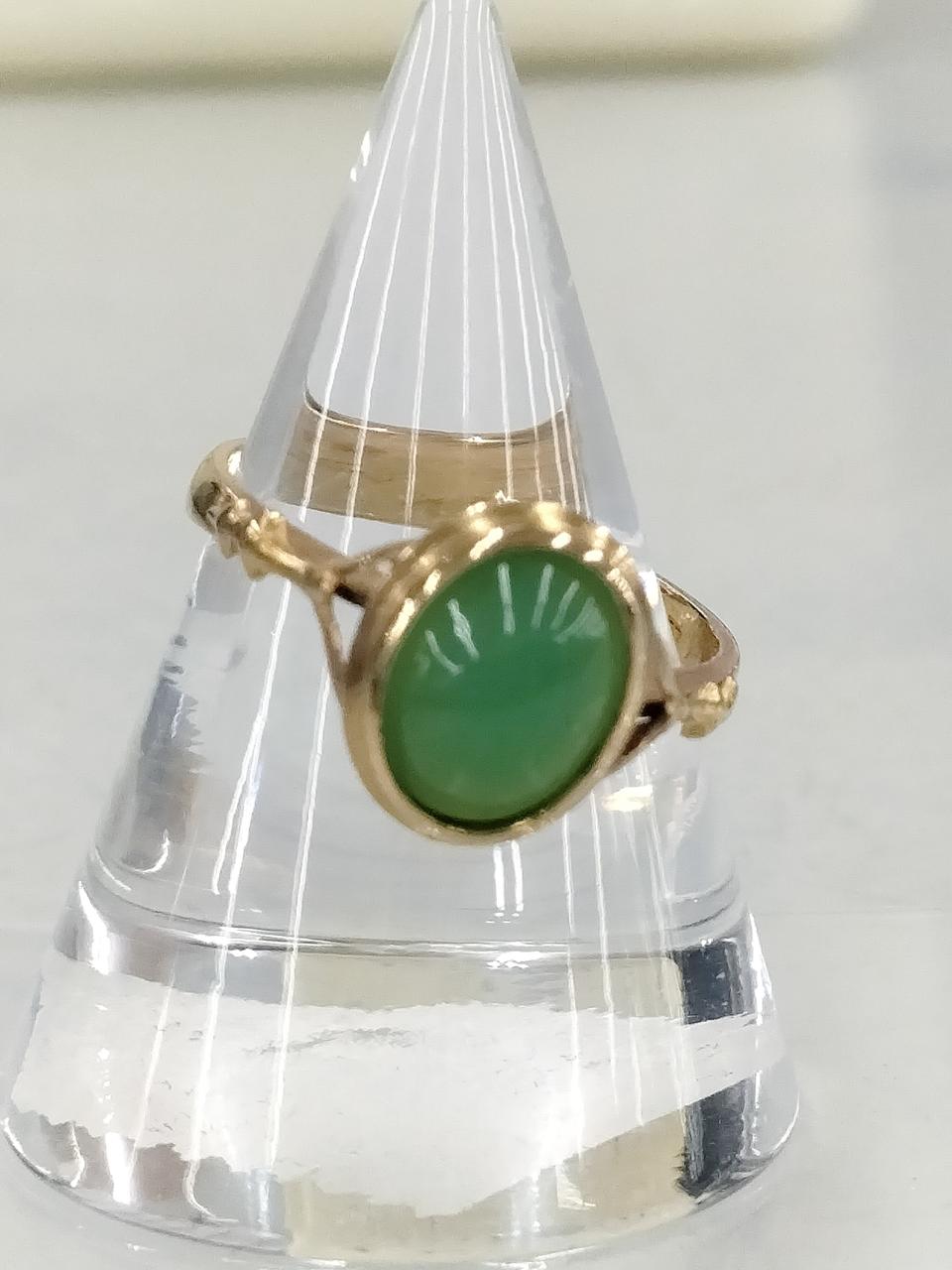 K18|緑石付リング|【ハードオフ公式通販】オフモール|2031400000014376