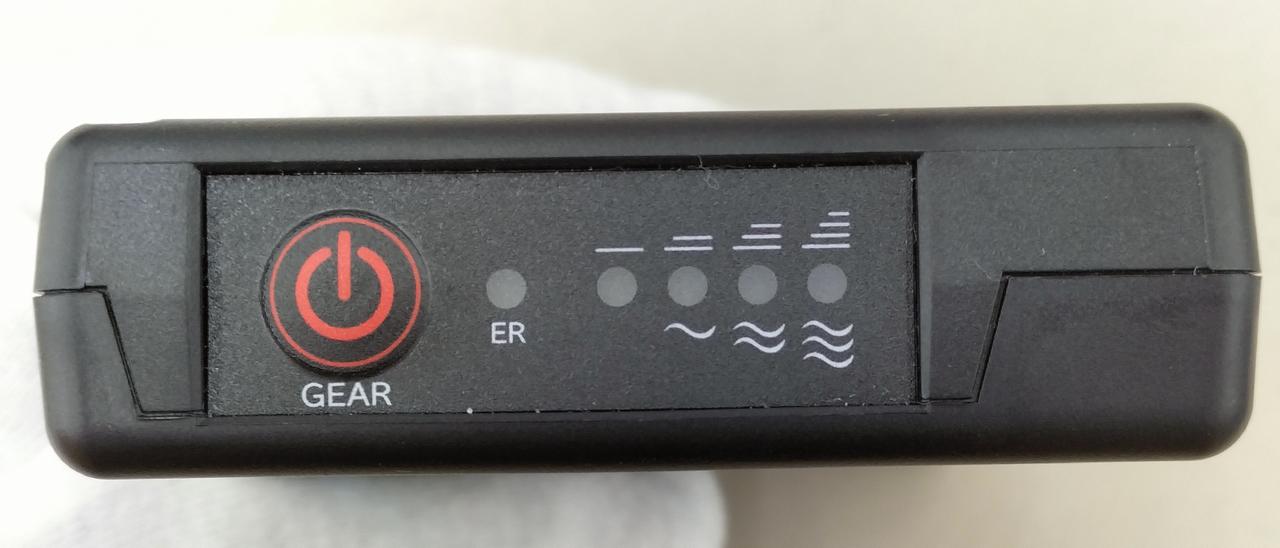 バッテリー操作部