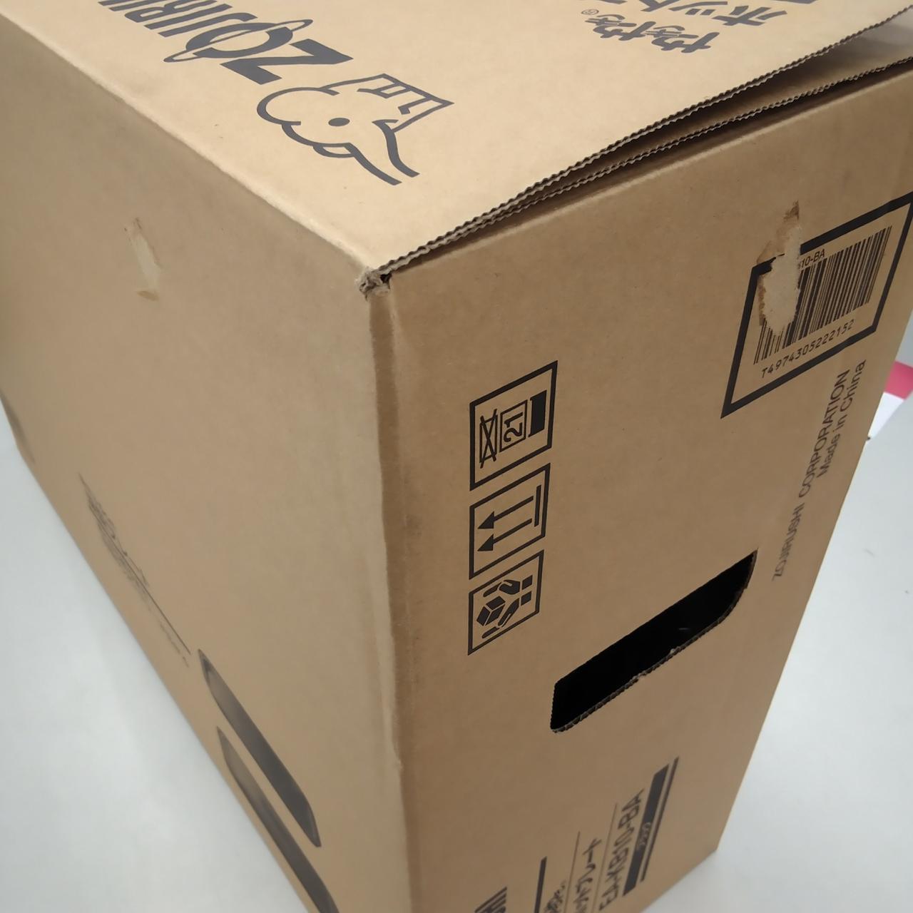 箱ダメージあり
