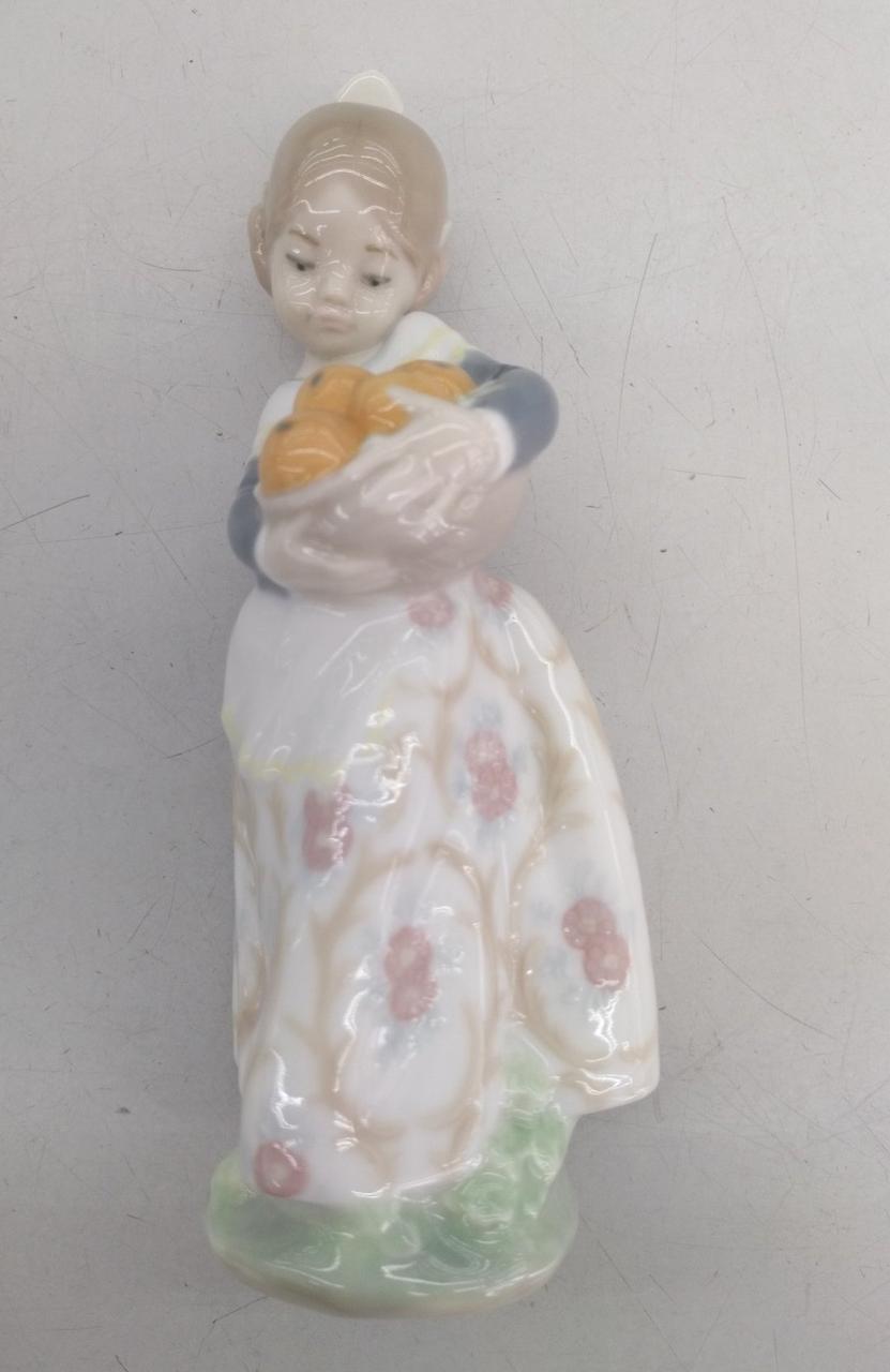 リアドロ　LLADRO 陶器人形 楽天市場】リヤドロ リトル バイオレット 少女 01008043 LLADRO