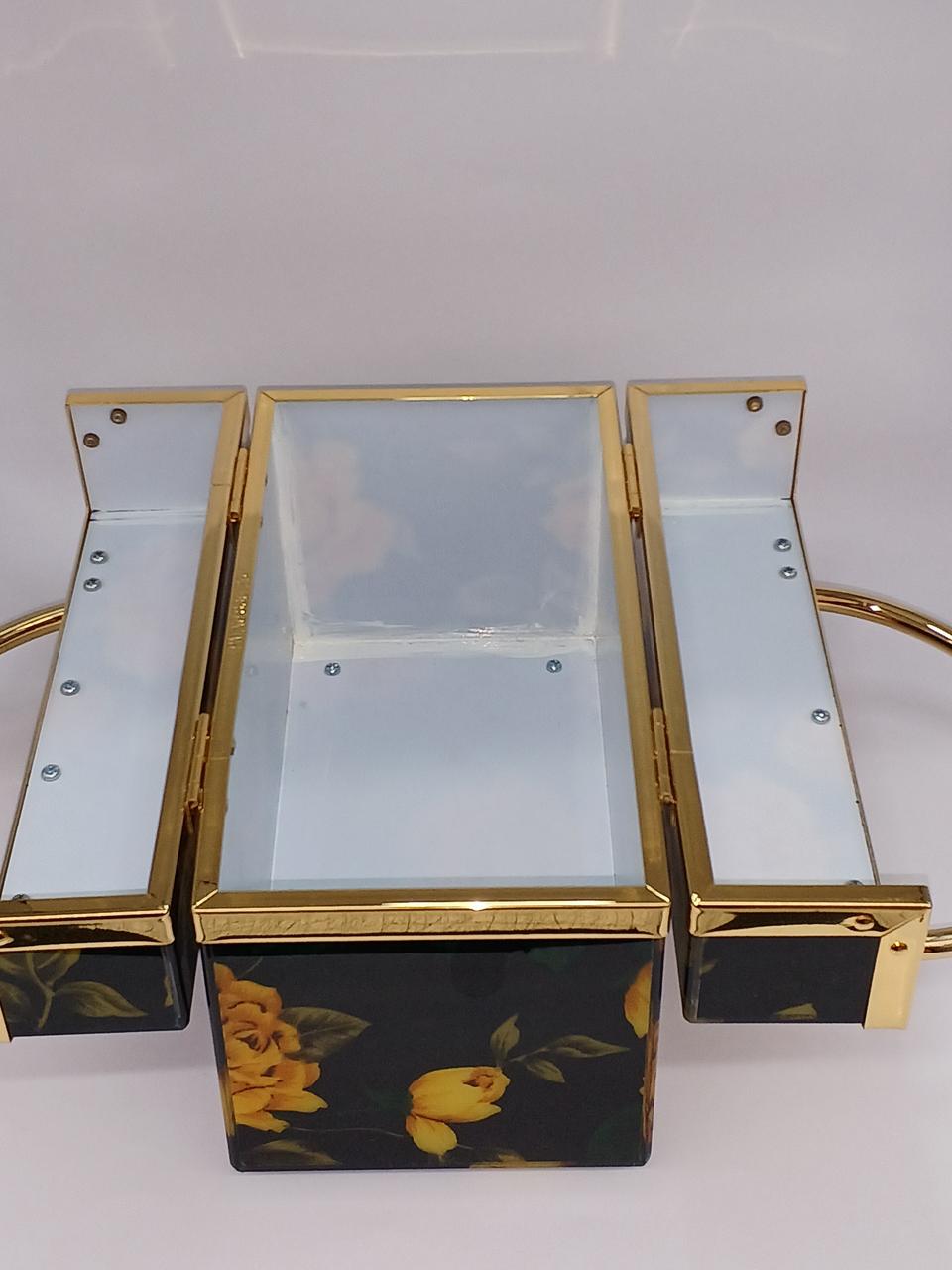 BOLSA SOVELANA|バニティバッグ 花柄 ボックス|HARDOFFオフ