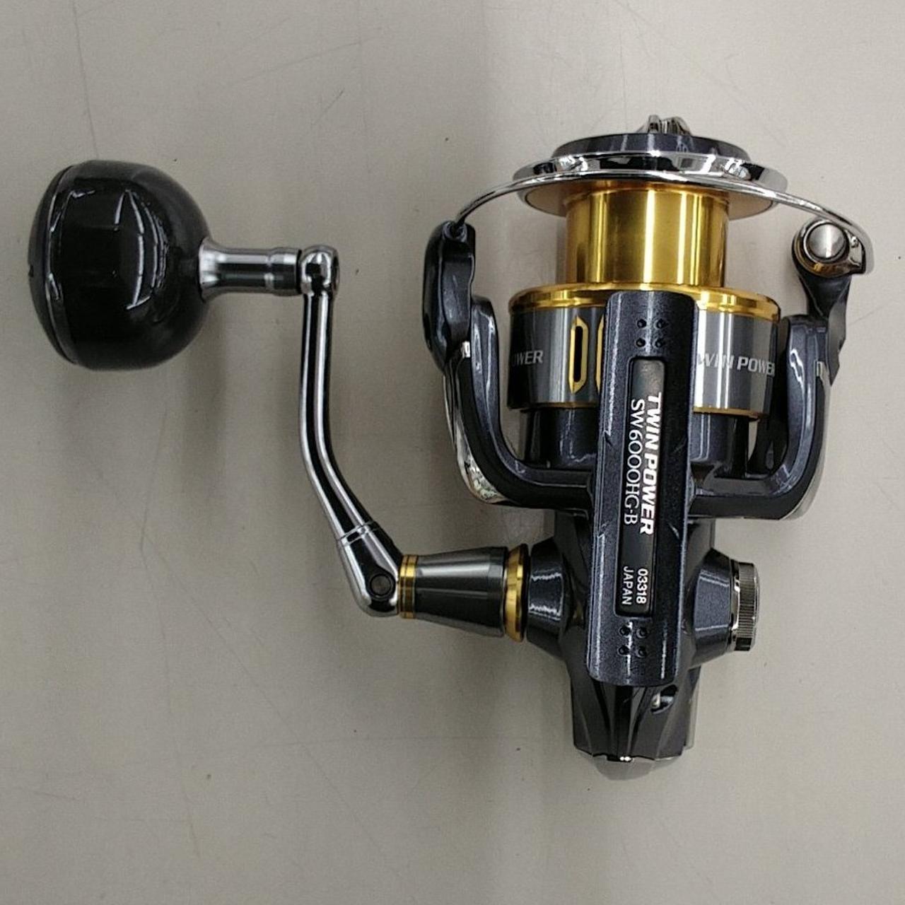 SHIMANO 型番：TWIN POWER SW6000HG スピニングリール