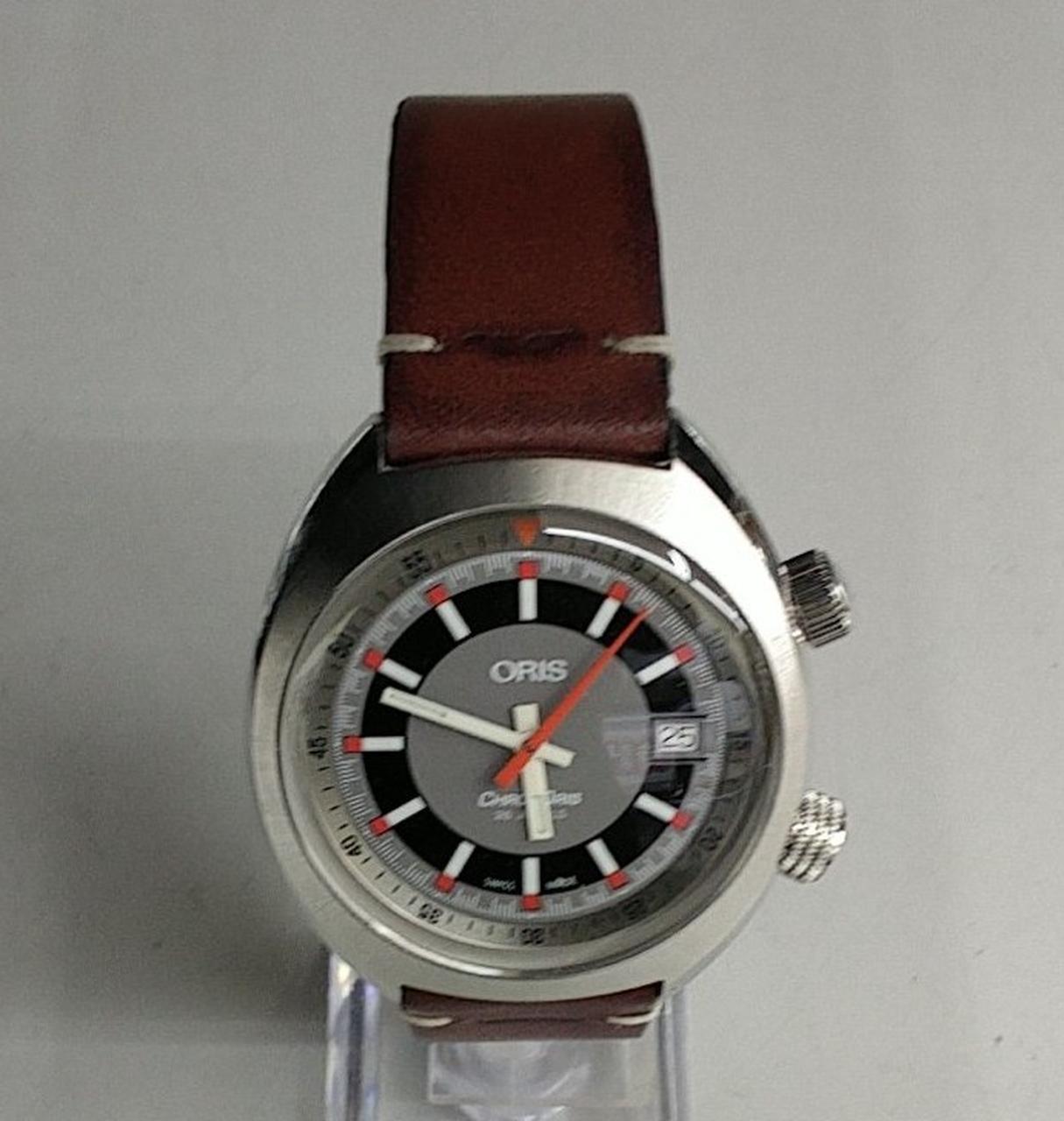 ORIS 型番：733 7737 4053 FLBR 腕時計