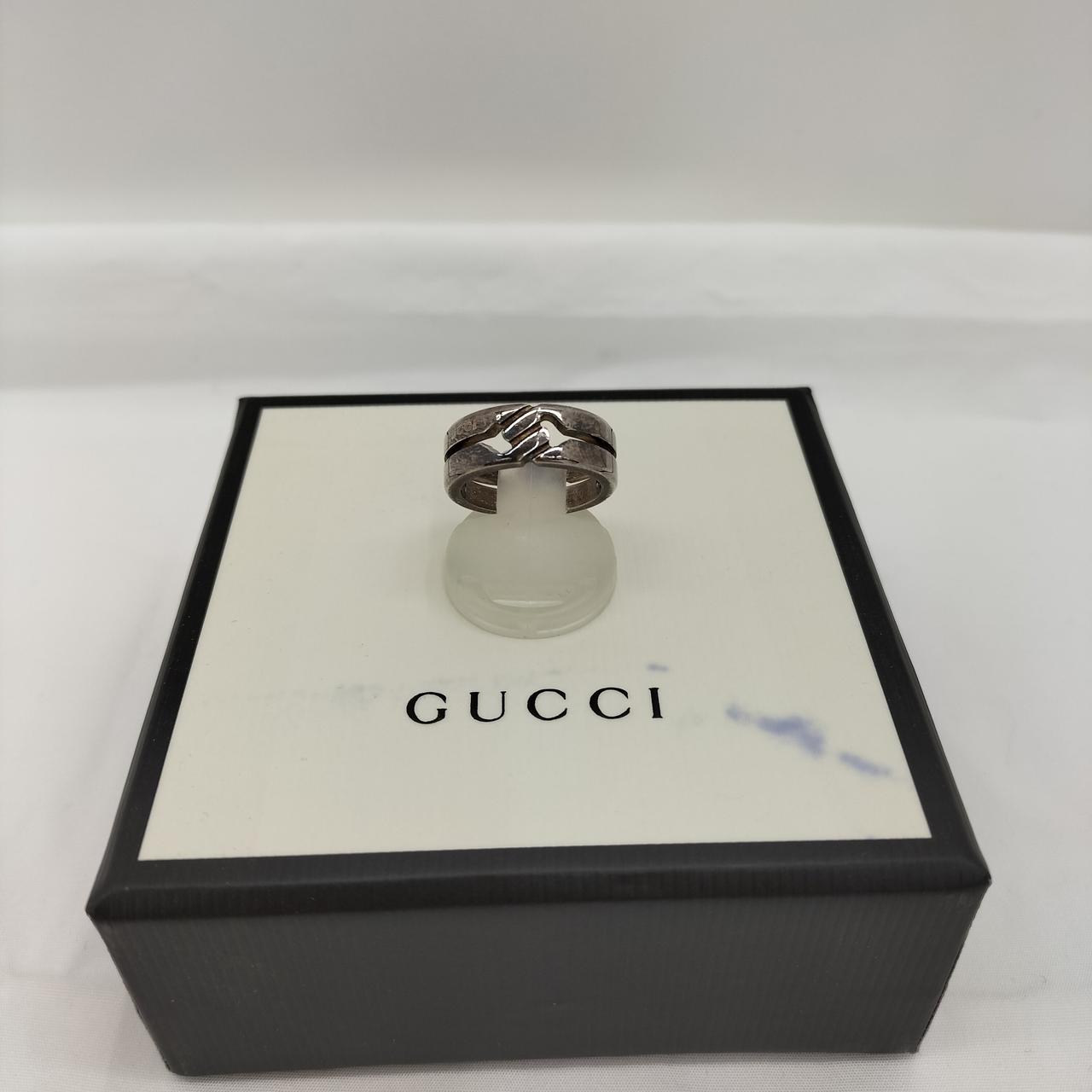 【正規品】GUCCI 925シルバー ノットリング 9号 正規店購入品 GUCCI ノットリング 9号 シルバー グッチ 指輪