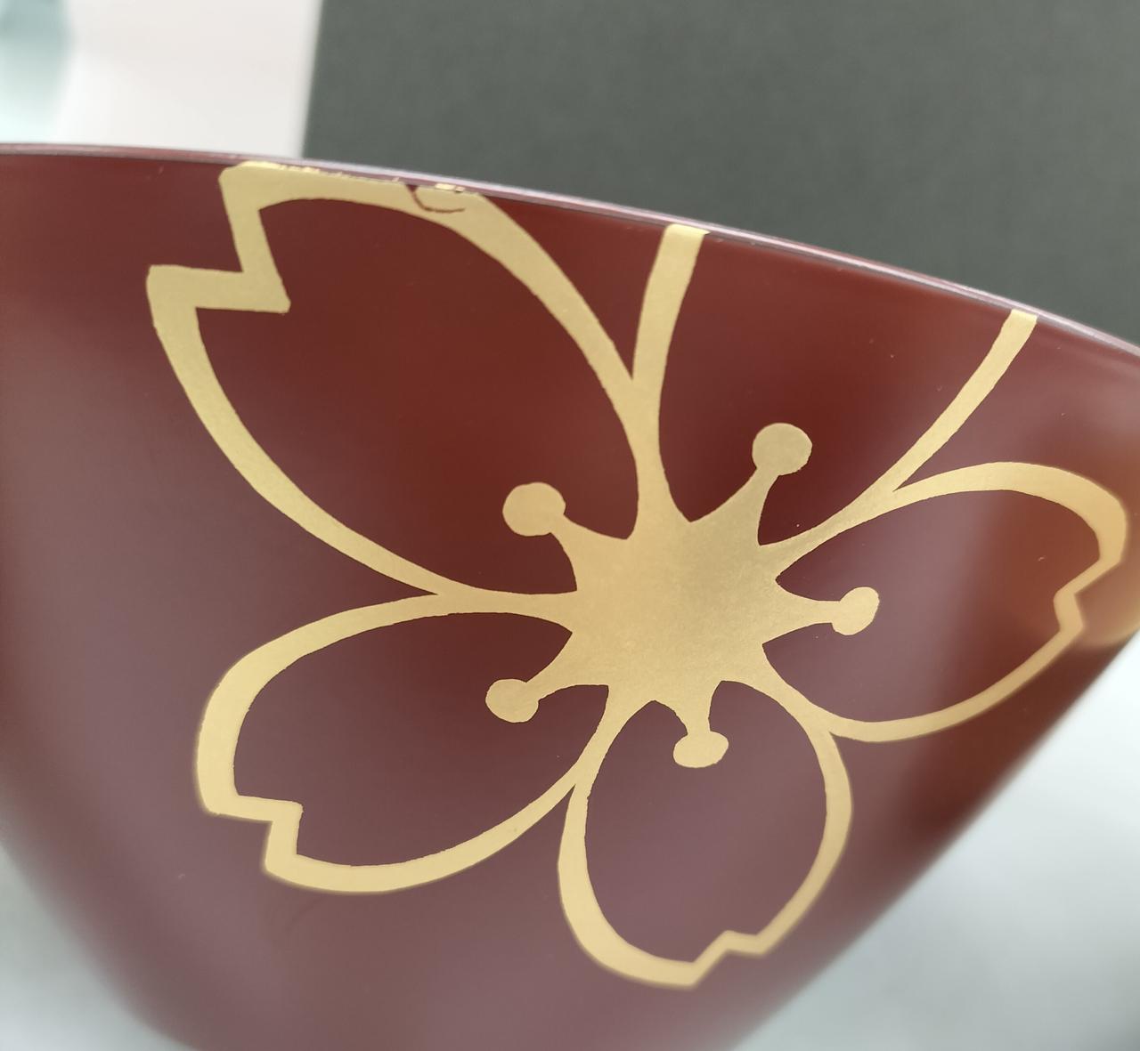 少し桜の模様が剥げています。