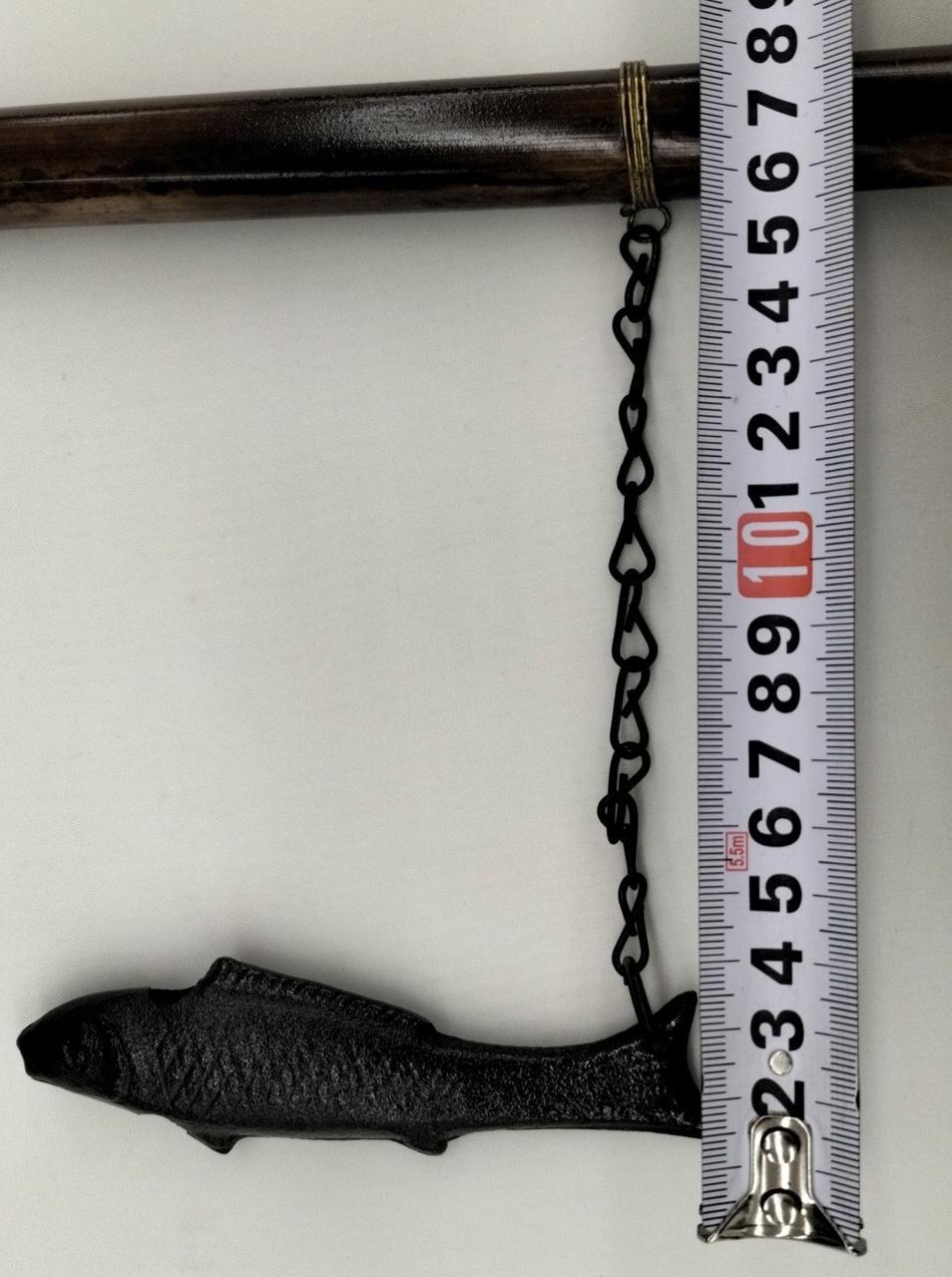 チェーンの長さ（魚込み)約16cmです。