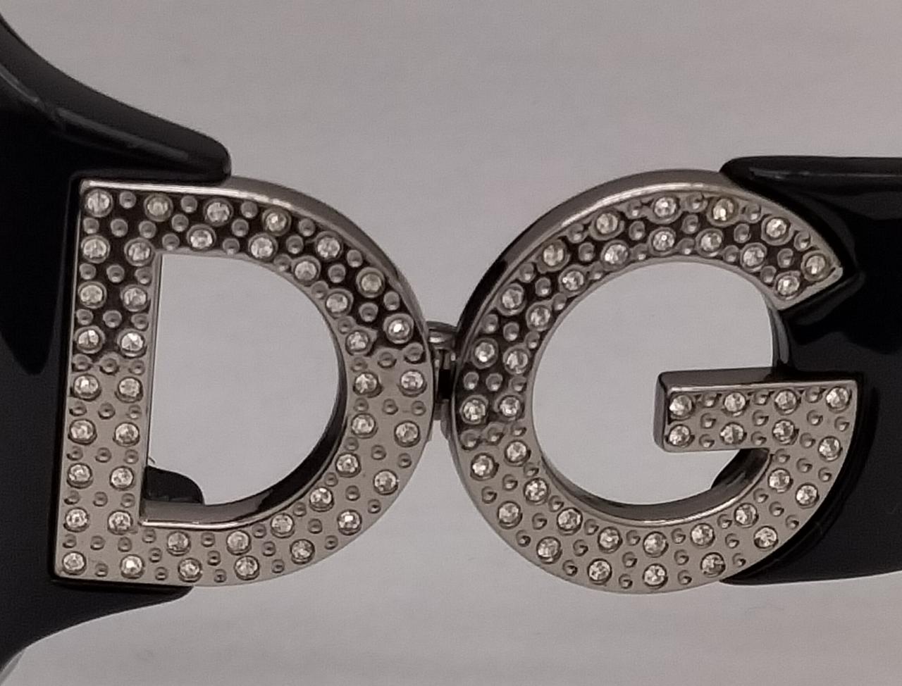 美品⭐️ドルチェアンドガッバーナ　⭐️D&G 文字入り　サングラス ケース付 正規品 レア品 ドルチェ&ガッバーナ D&G サングラス ライン