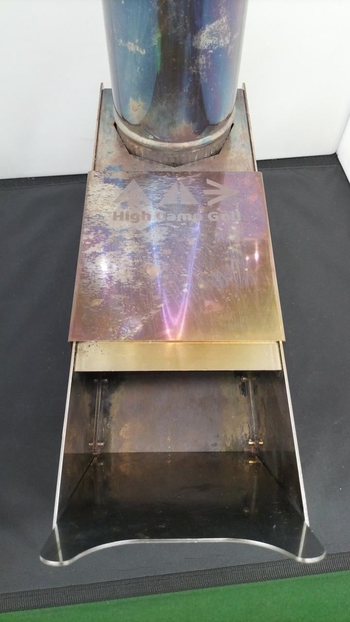 ハイキャンプゴー　ロケットストーブ ソロキャンパーの理想が詰まったロケットストーブ！「High Camp