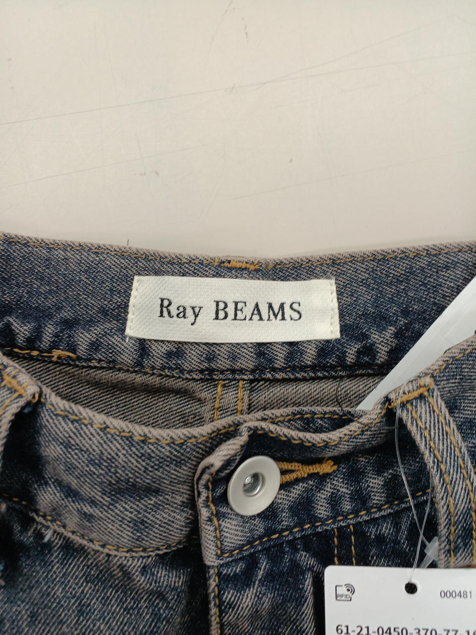 RAY BEAMS|オーバーダイデニムパンツ|【ハードオフ公式通販】オフ