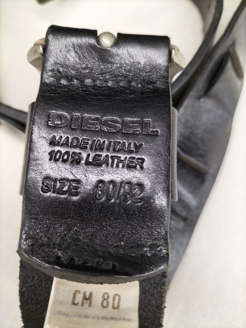DIESEL|ディーゼル メタルロゴ付きレザーベルト|HARDOFFオフ