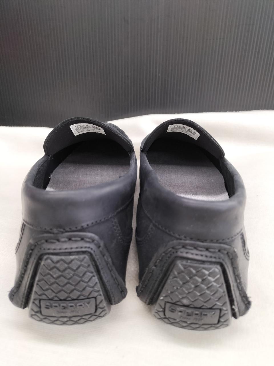 ✨未使用級極美品✨ スペリートップサイダー ドライビングシューズ レザー 黒 SPERRY|スペリートップサイダー ドライビングシューズ レザー 黒