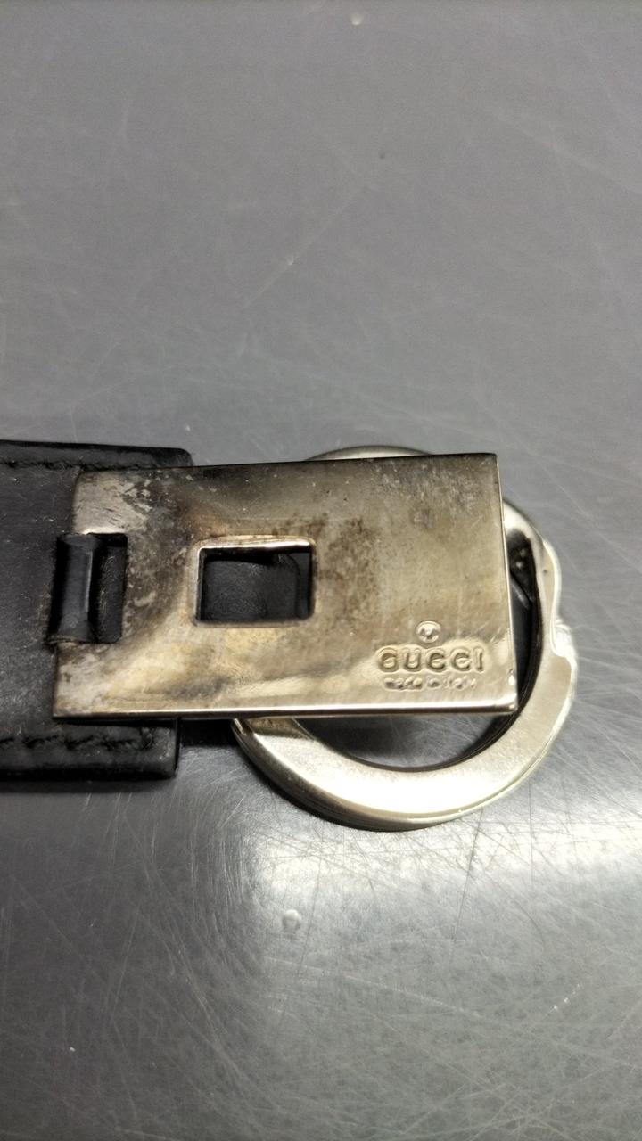 GUCCI レザー　キーリング　★美品★ GUCCI|グッチレザーキーリング|【ハードオフ公式通販】オフモール