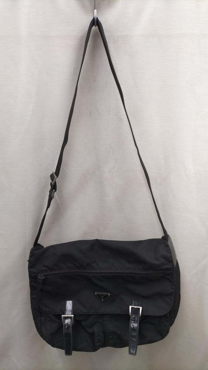 【現行類似・極上美品✨】プラダ メッセンジャーバッグ ナイロン VA0350 黒 PRADA(PRADA)|ナイロンメッセンジャーバック|【ハードオフ公式通販